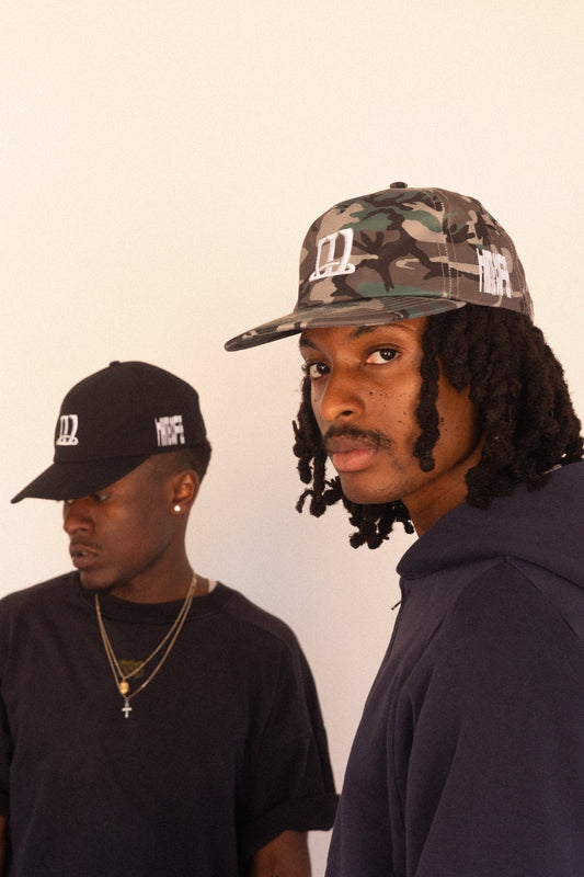 W logo cap drop 24´ - White Coffee