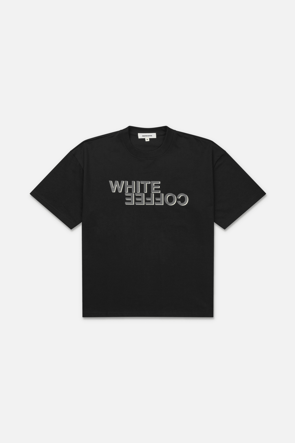 3D essentials t-shirt (Black) - WHITE COFFEE