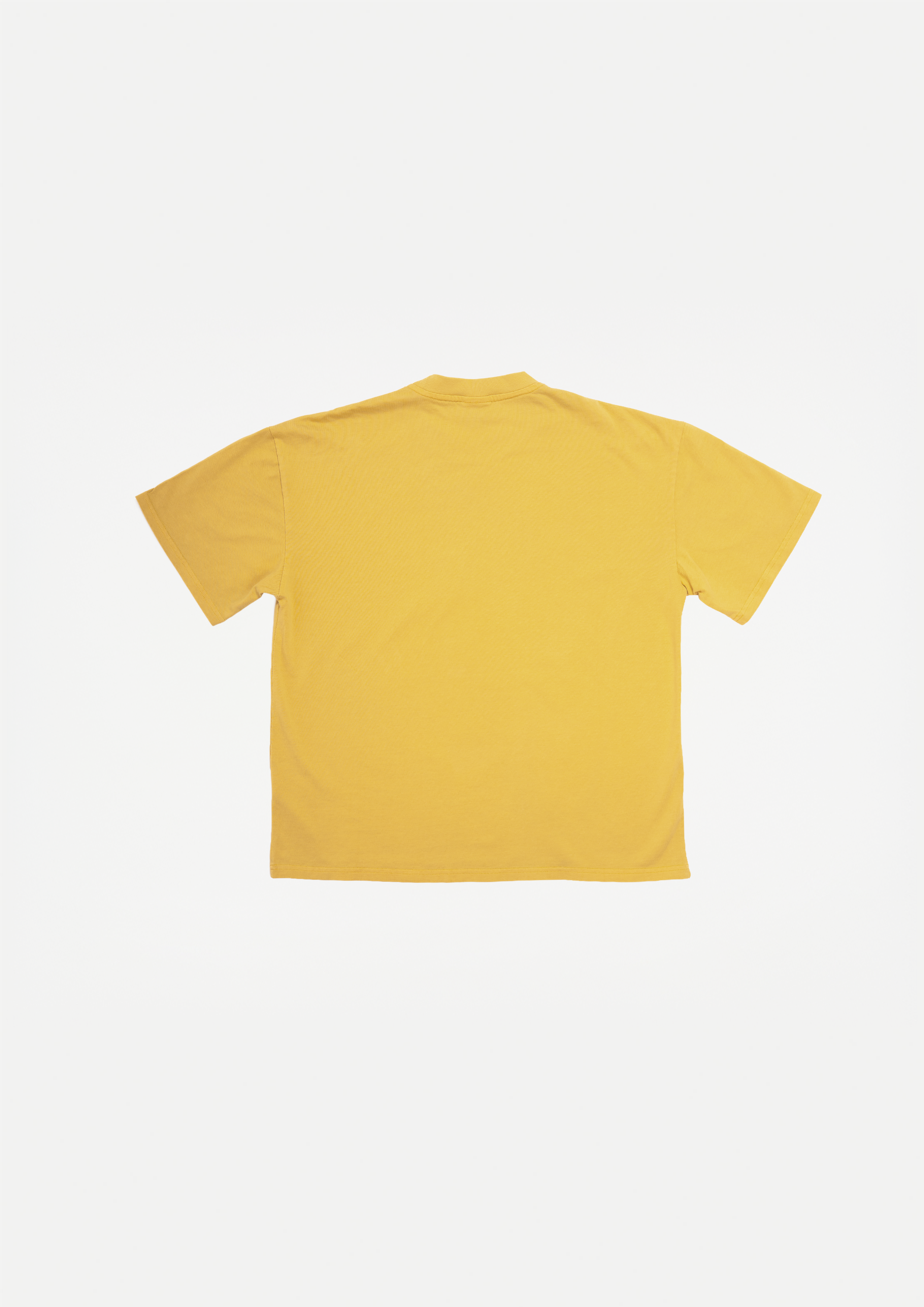 Logo t-shirt (Washed yellow)