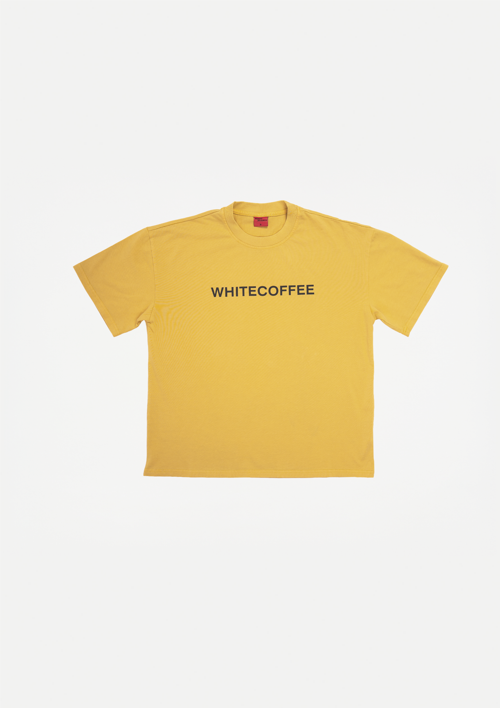 Logo t-shirt (Washed yellow)