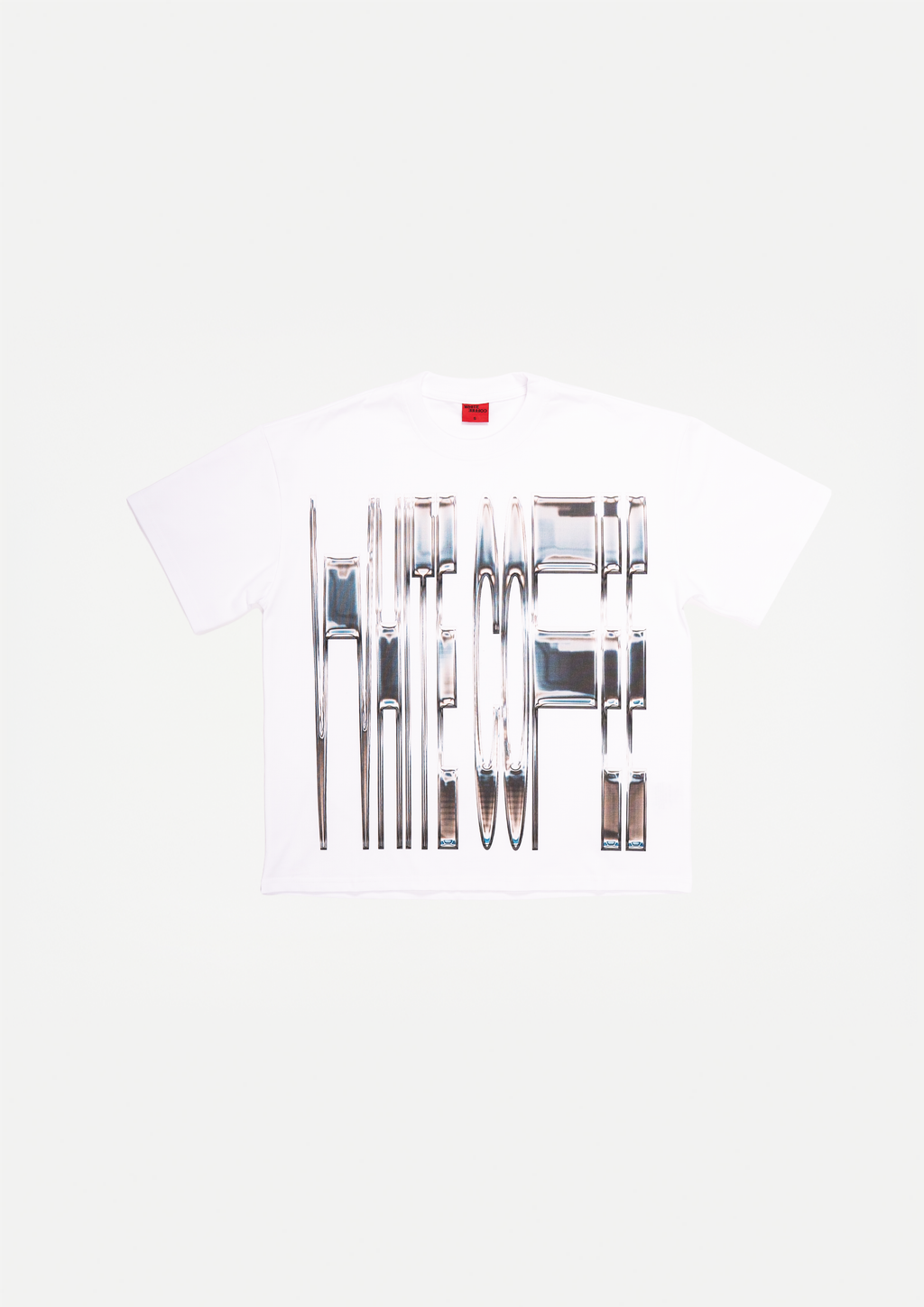 Front stretch T-Shirt (White/Chrome)