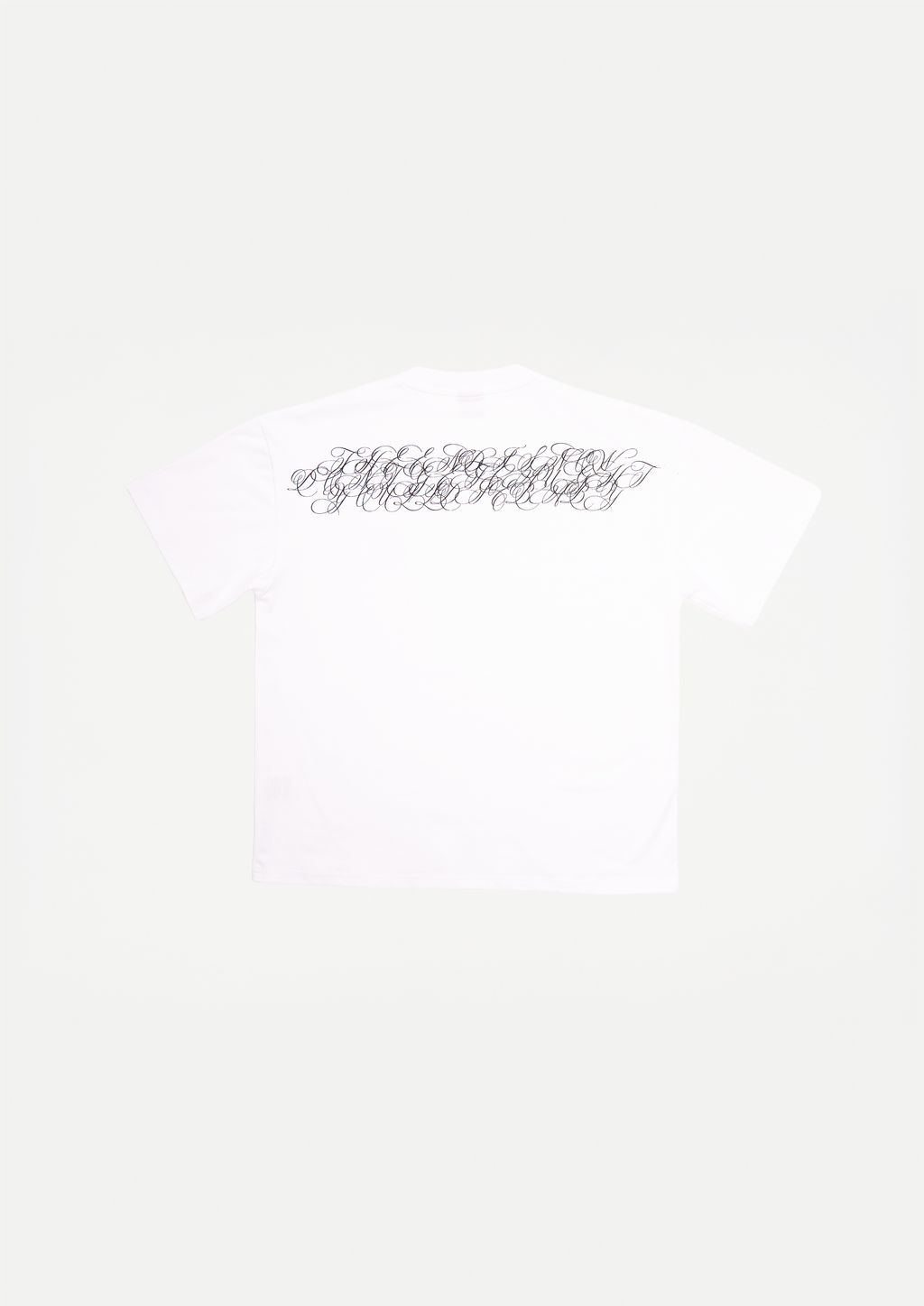 Script t-shirt (White)