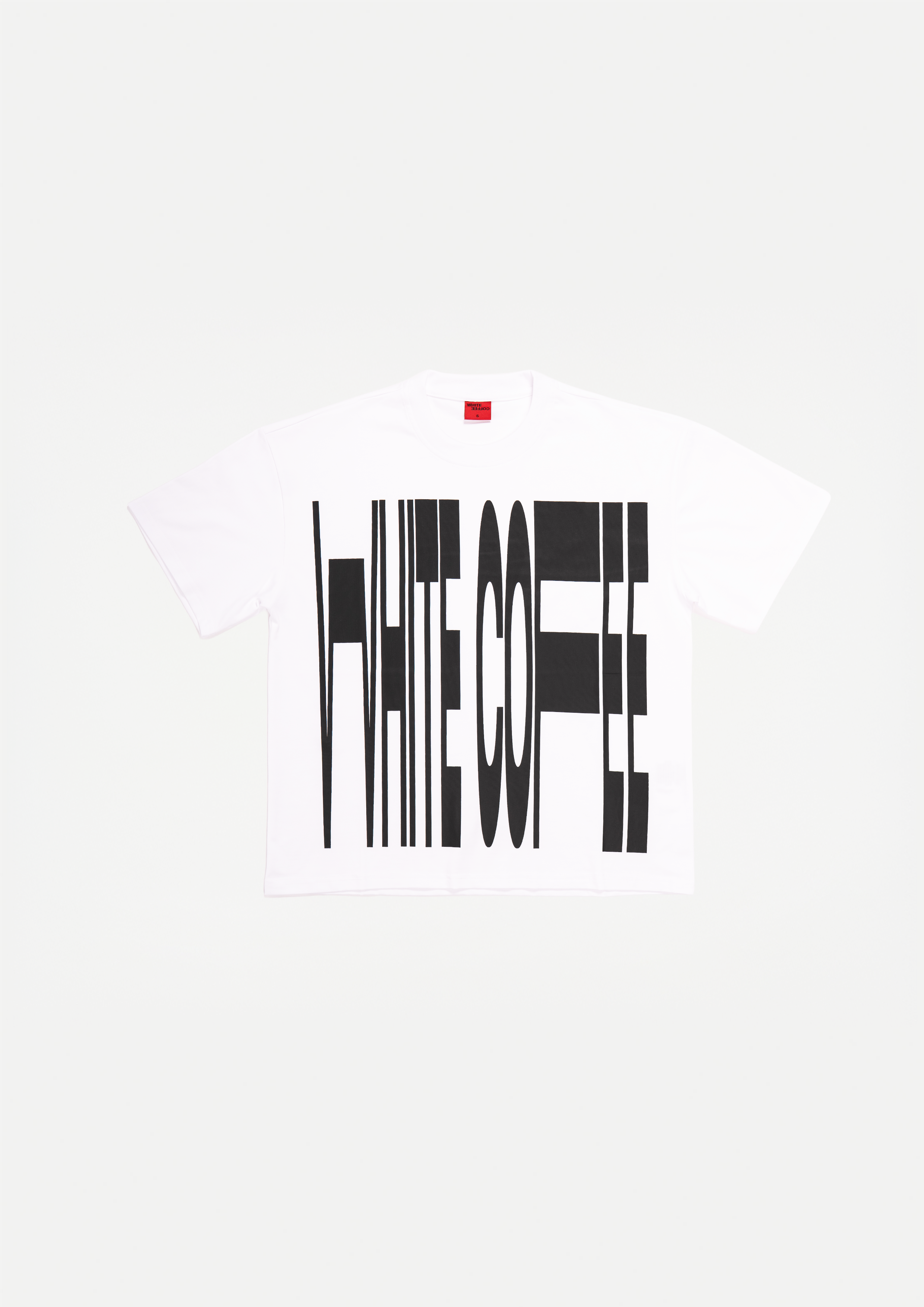 Front stretch T-Shirt (White/Black)