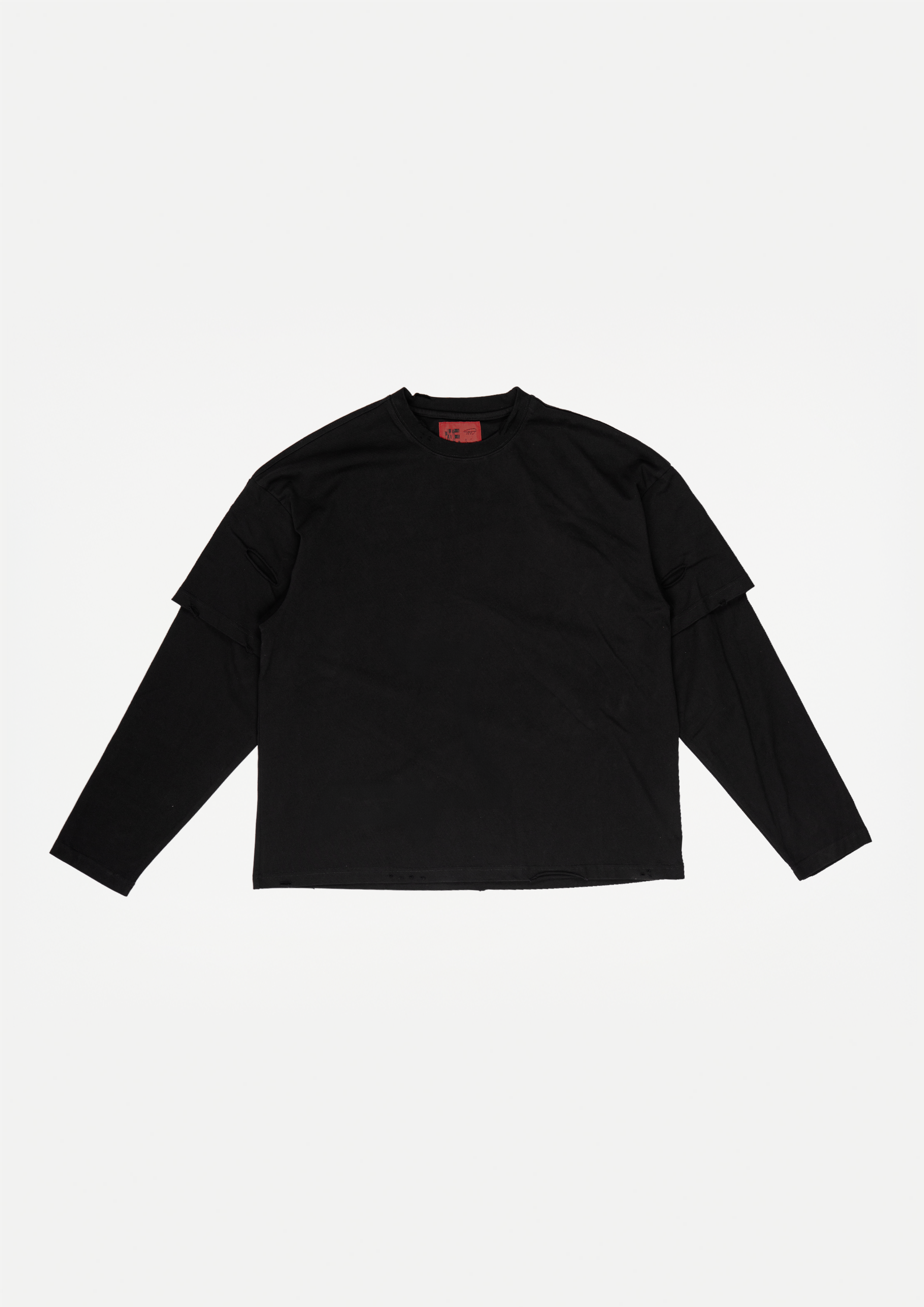 Hybrid longsleeve t-shirt (Black)