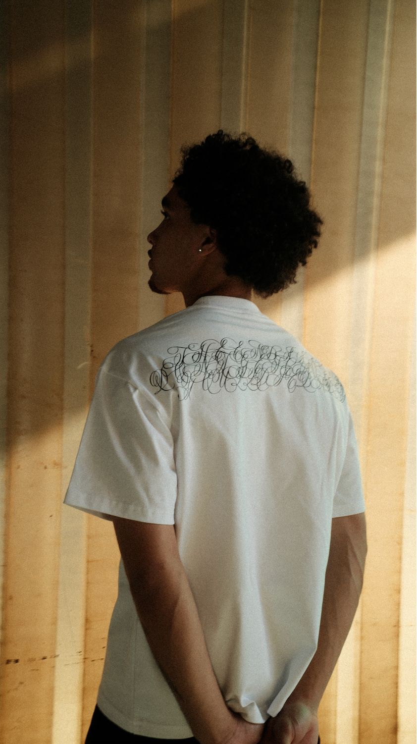 Script t-shirt (White)