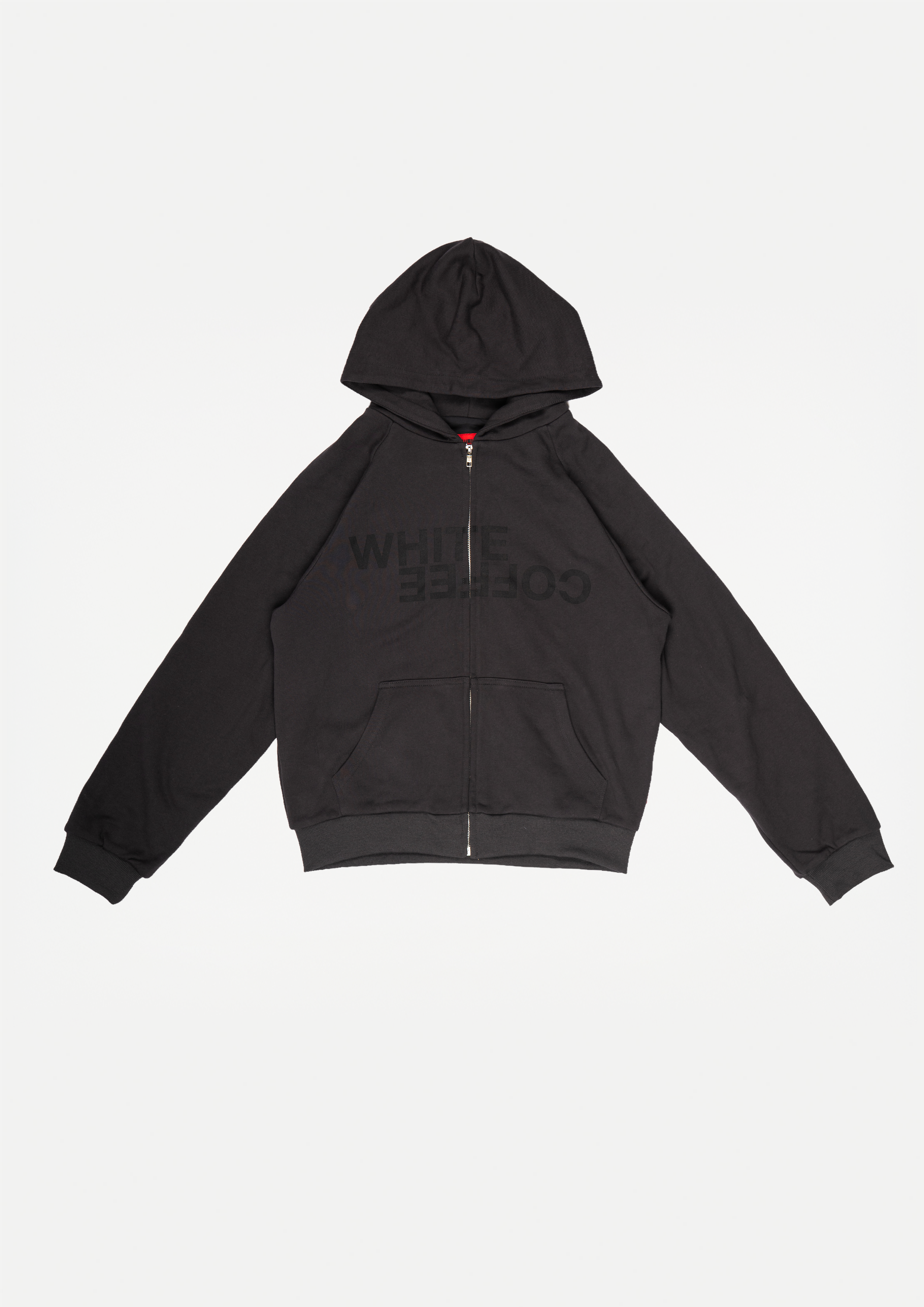 Double layer zip hoodie (Slate Grey)