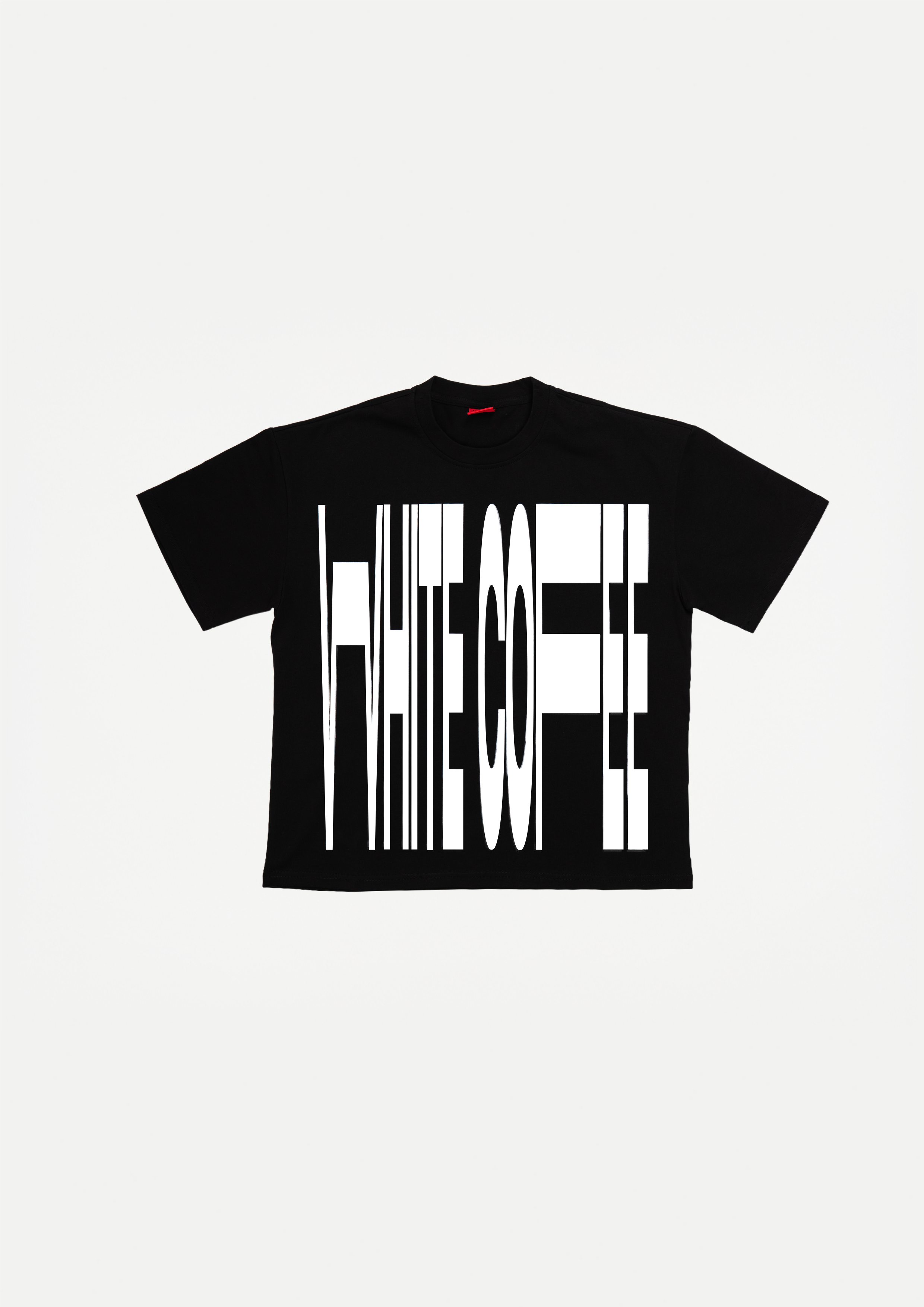 Front stretch T-Shirt (Black/White)