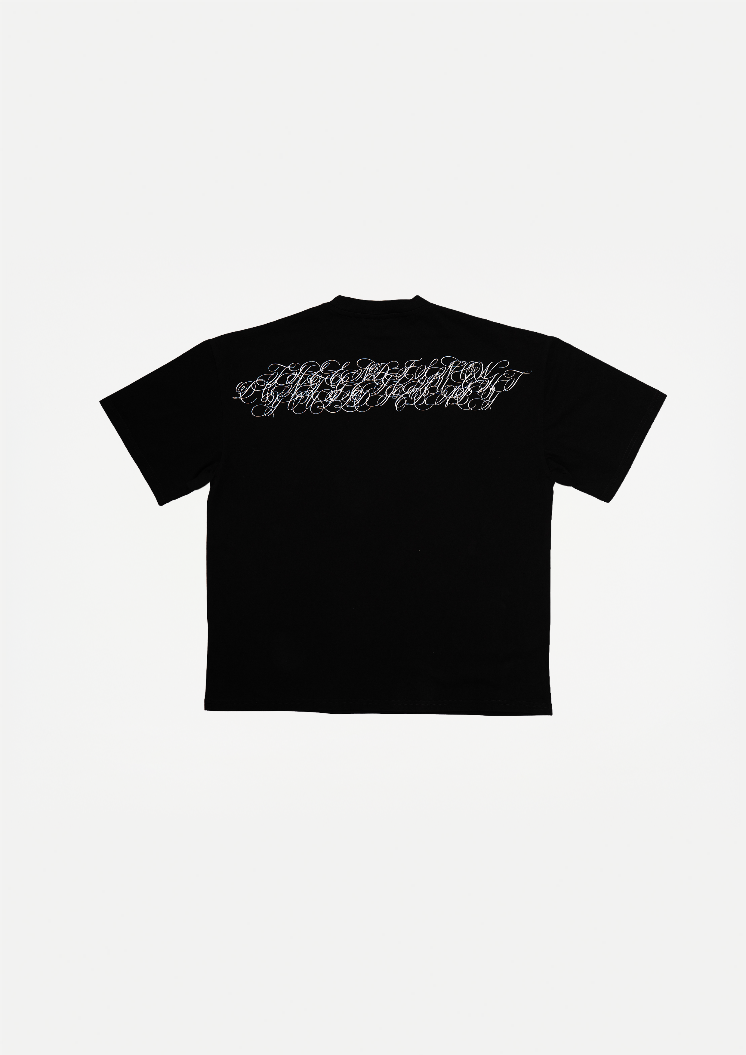 Script t-shirt (Black)