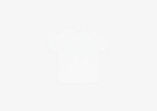 Digital logo T-Shirt (White/black) - White Coffee