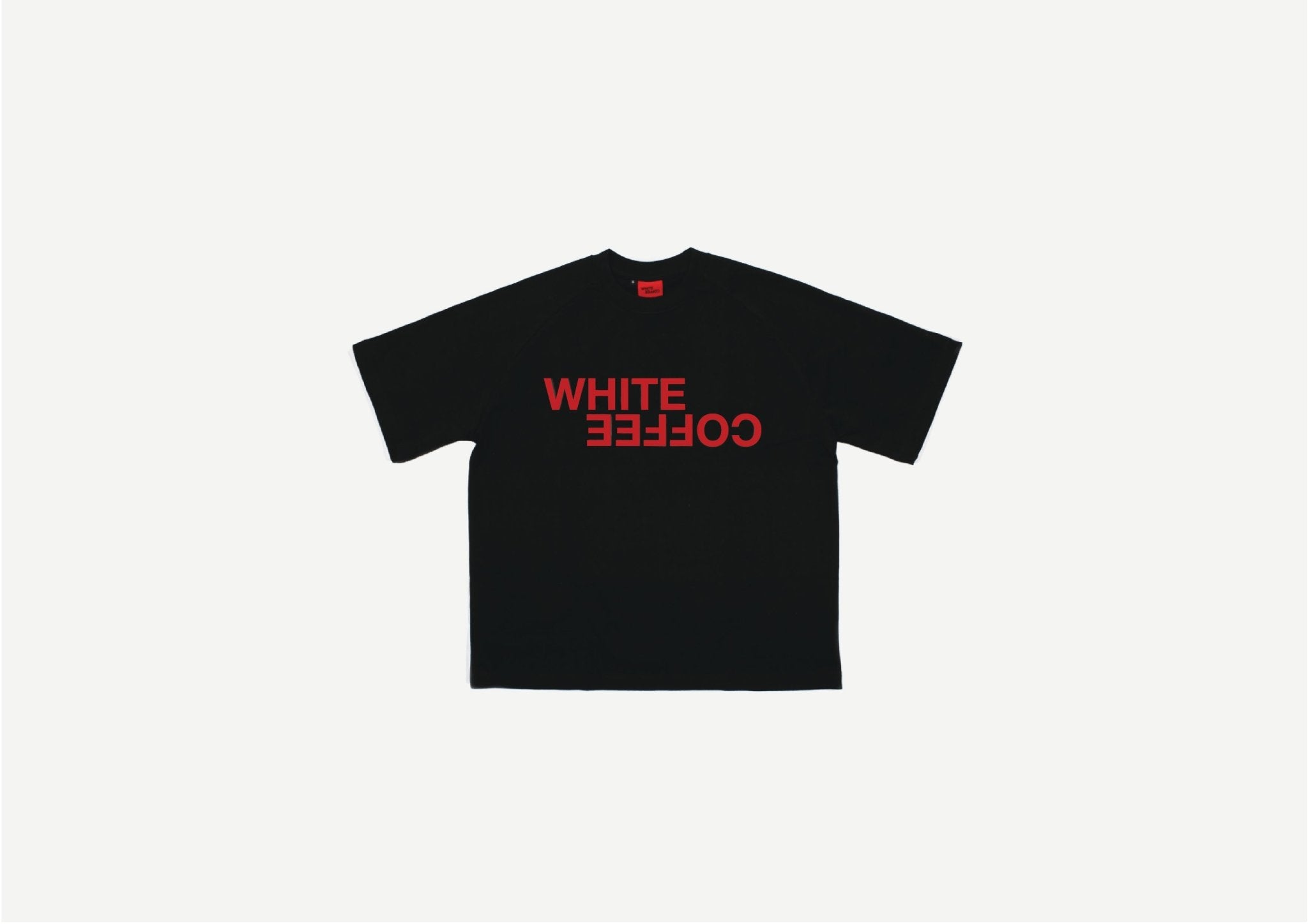 Essential T-Shirt (Black/Red) - White Coffee