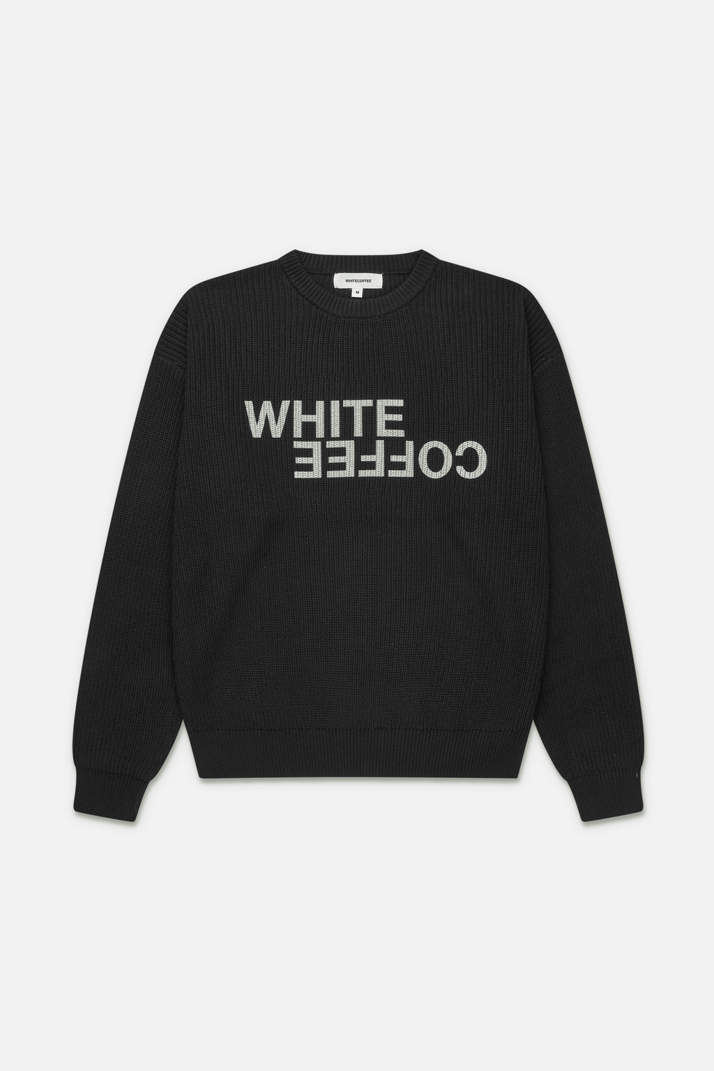 Essentials knit (Black) - WHITE COFFEE