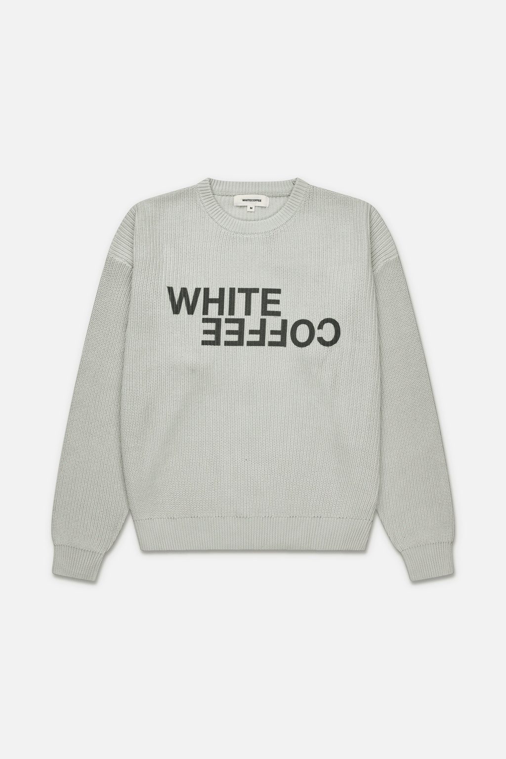 Essentials knit (Grey melange) - WHITE COFFEE