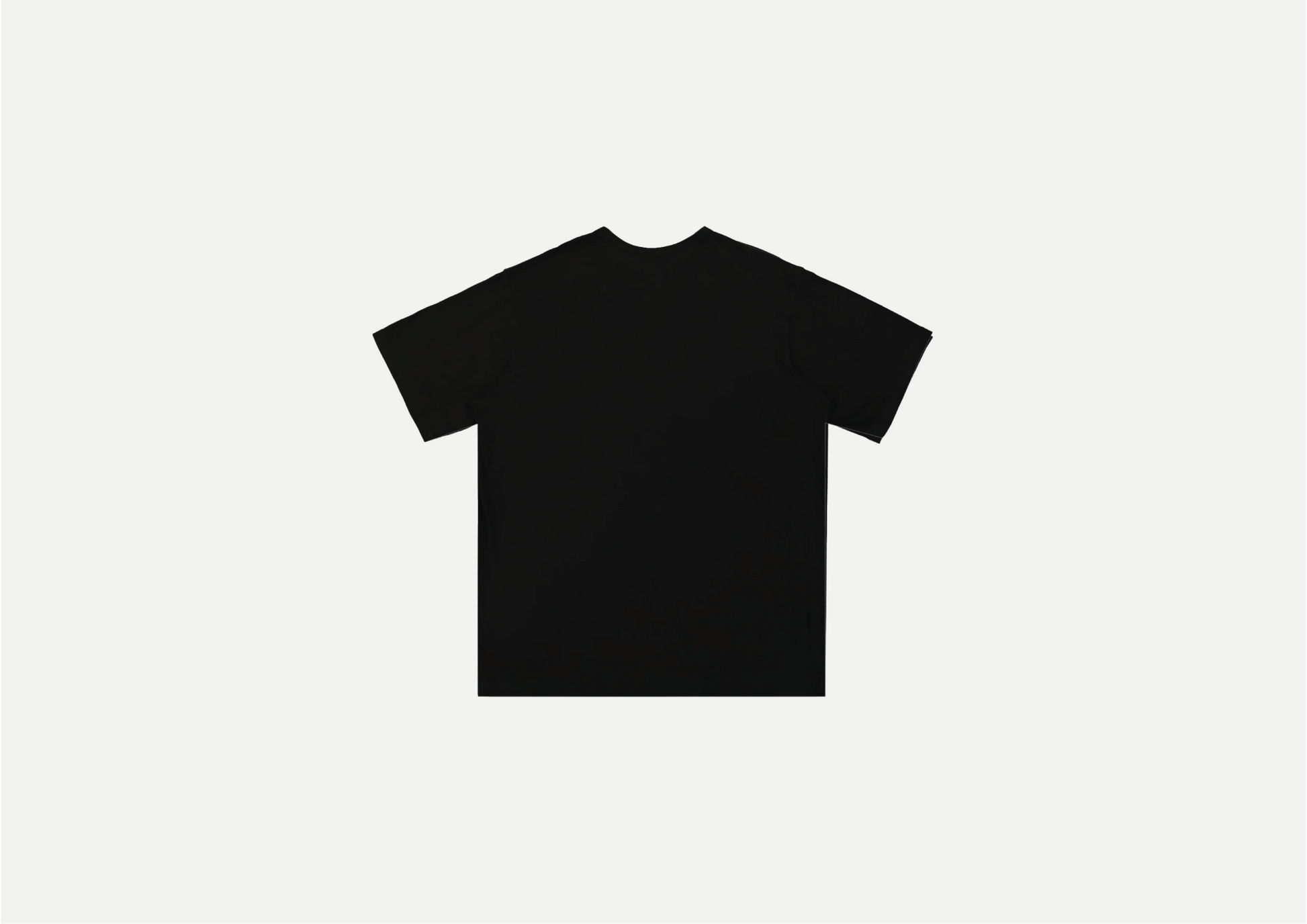 Front stretch T-Shirt (Black/Chrome) - White Coffee