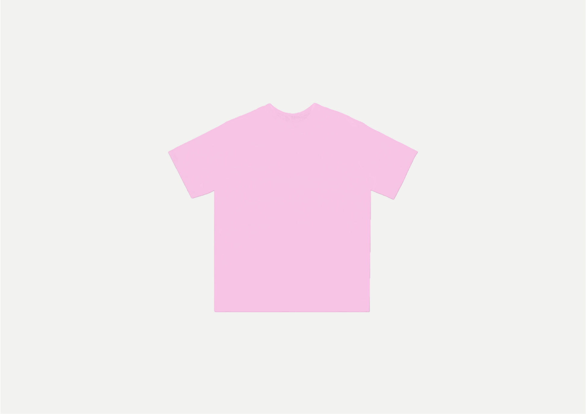 Front stretch T-Shirt (Pink/Chrome) - White Coffee