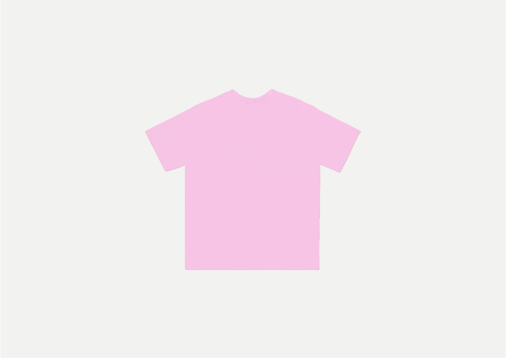 Front stretch T-Shirt (Pink/Chrome) - White Coffee
