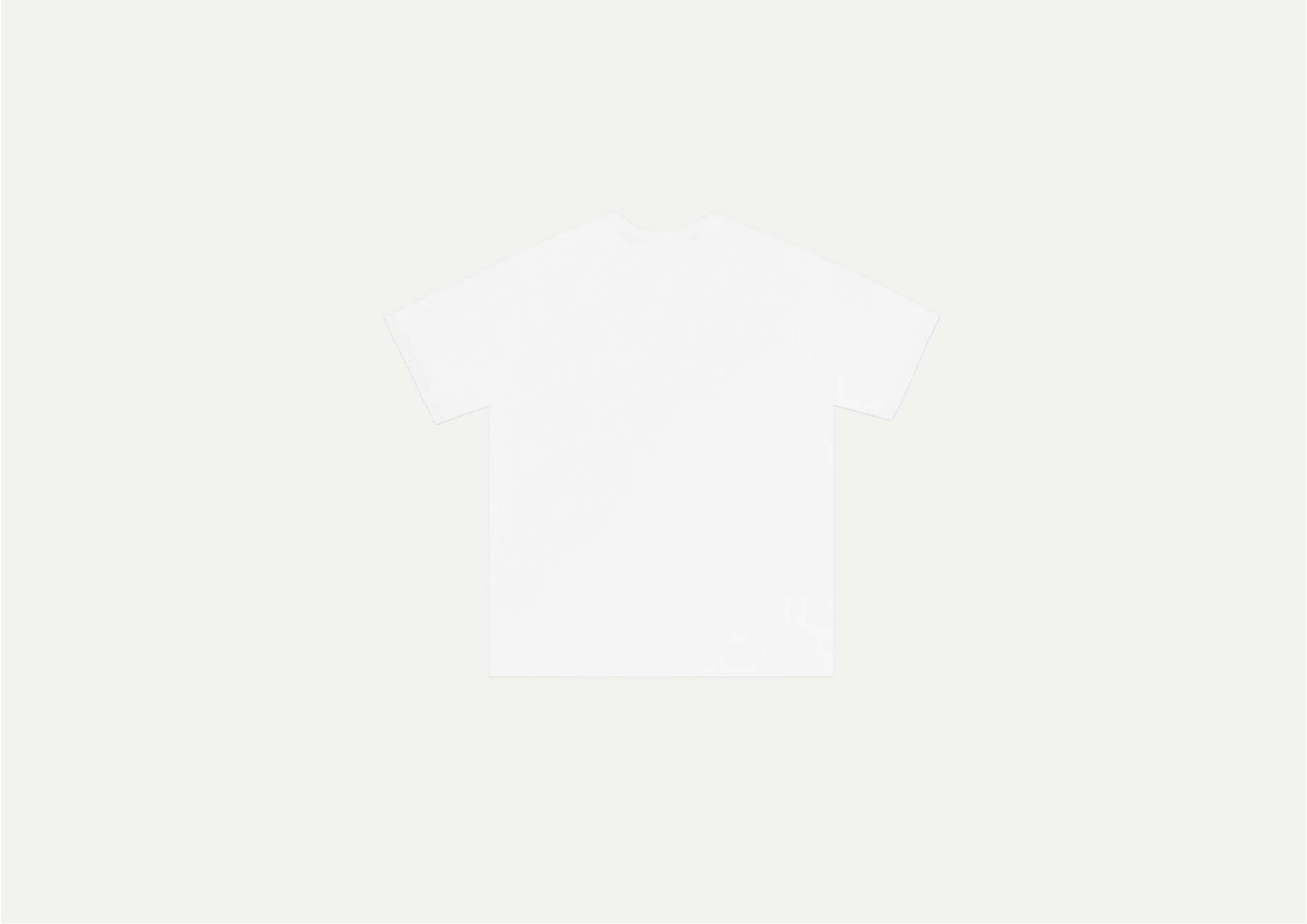 Front stretch T-Shirt (White/Chrome) - White Coffee