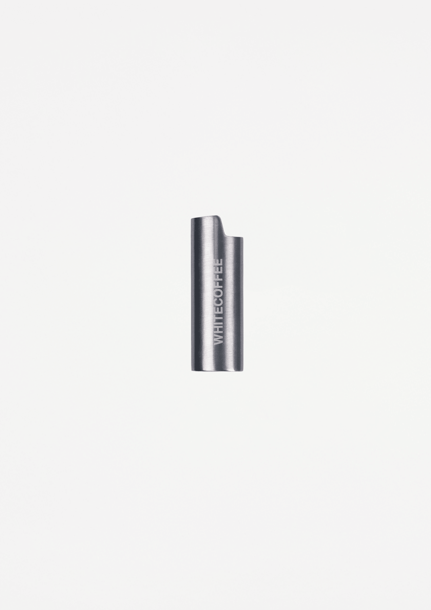 Lighter case - White Coffee