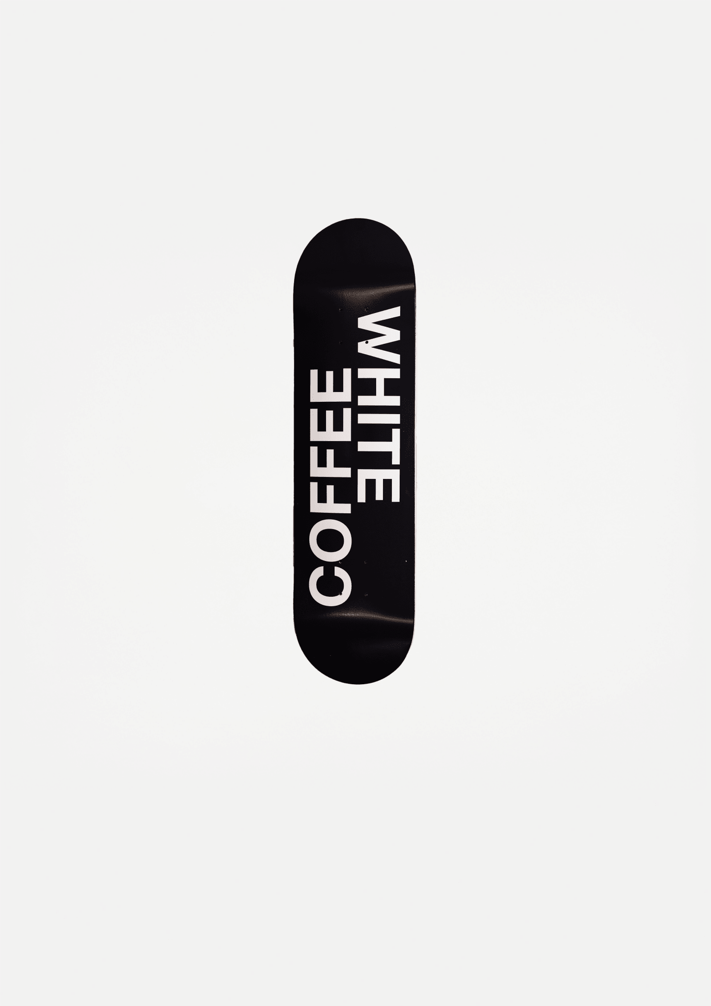 Logo Deck (Black) - White Coffee