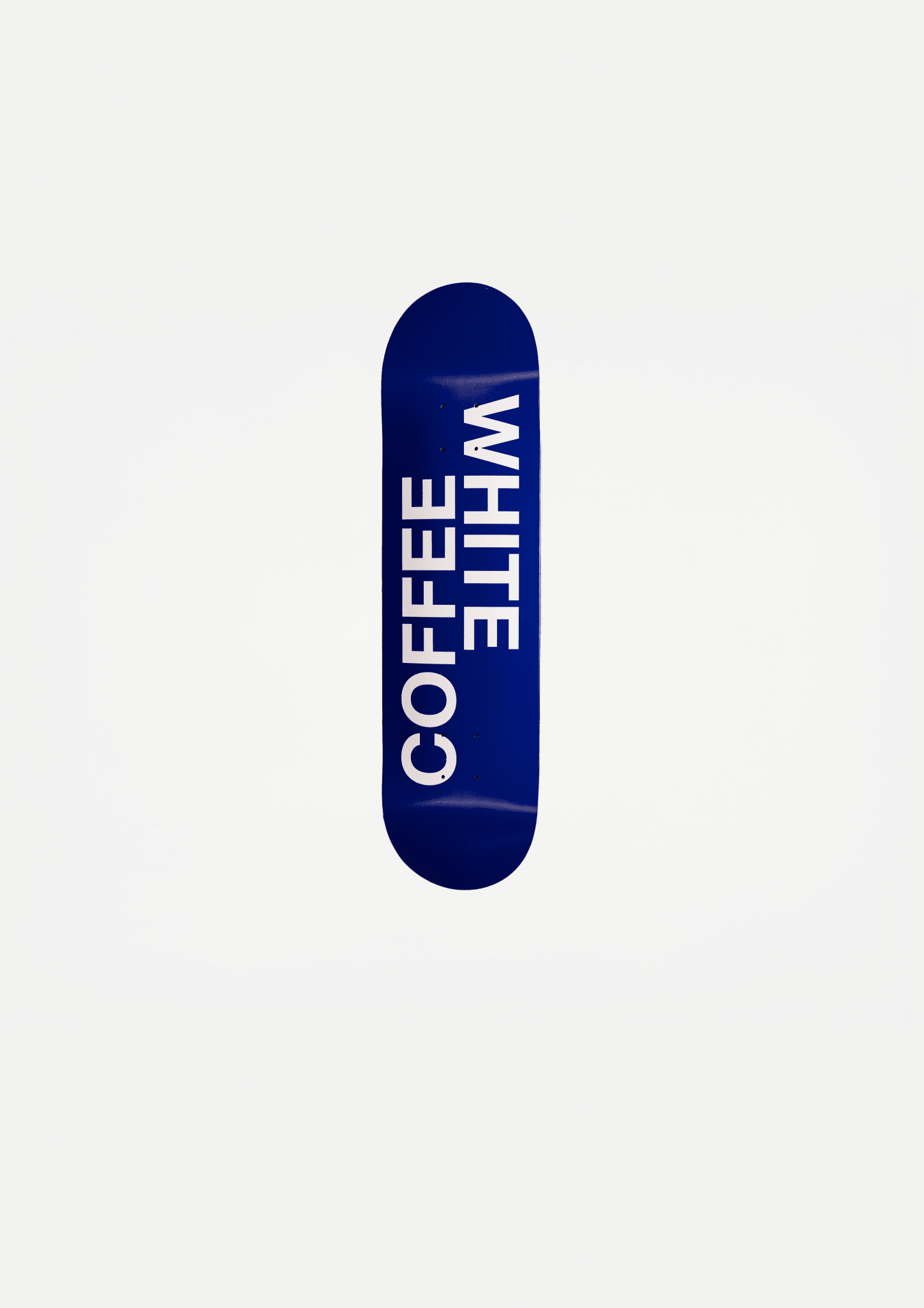 Logo Deck (Blue) - White Coffee