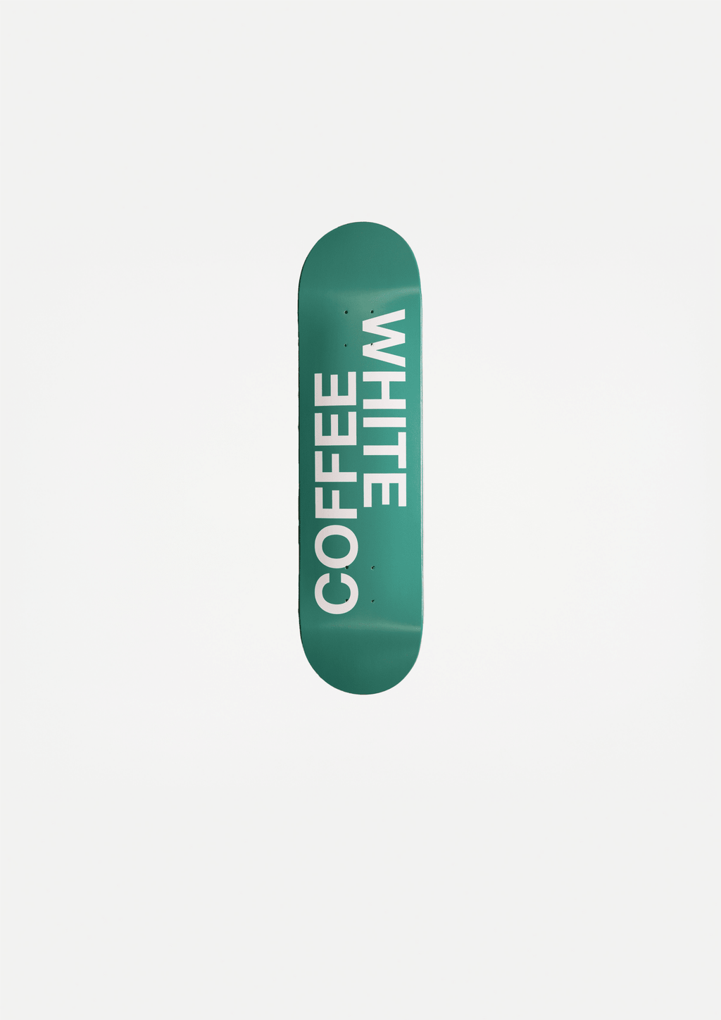 Logo Deck (Green) - White Coffee