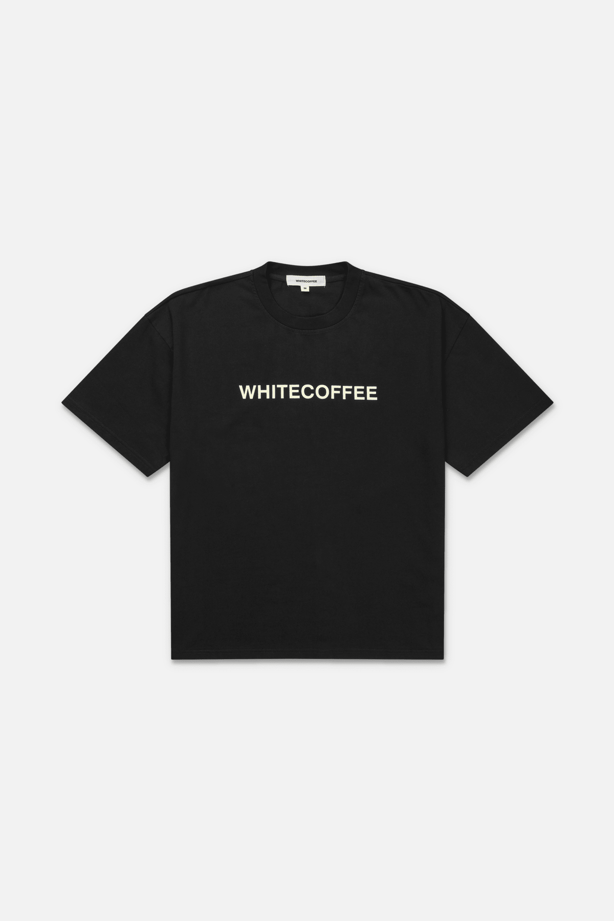 Logo t-shirt (Dusty black) - WHITE COFFEE