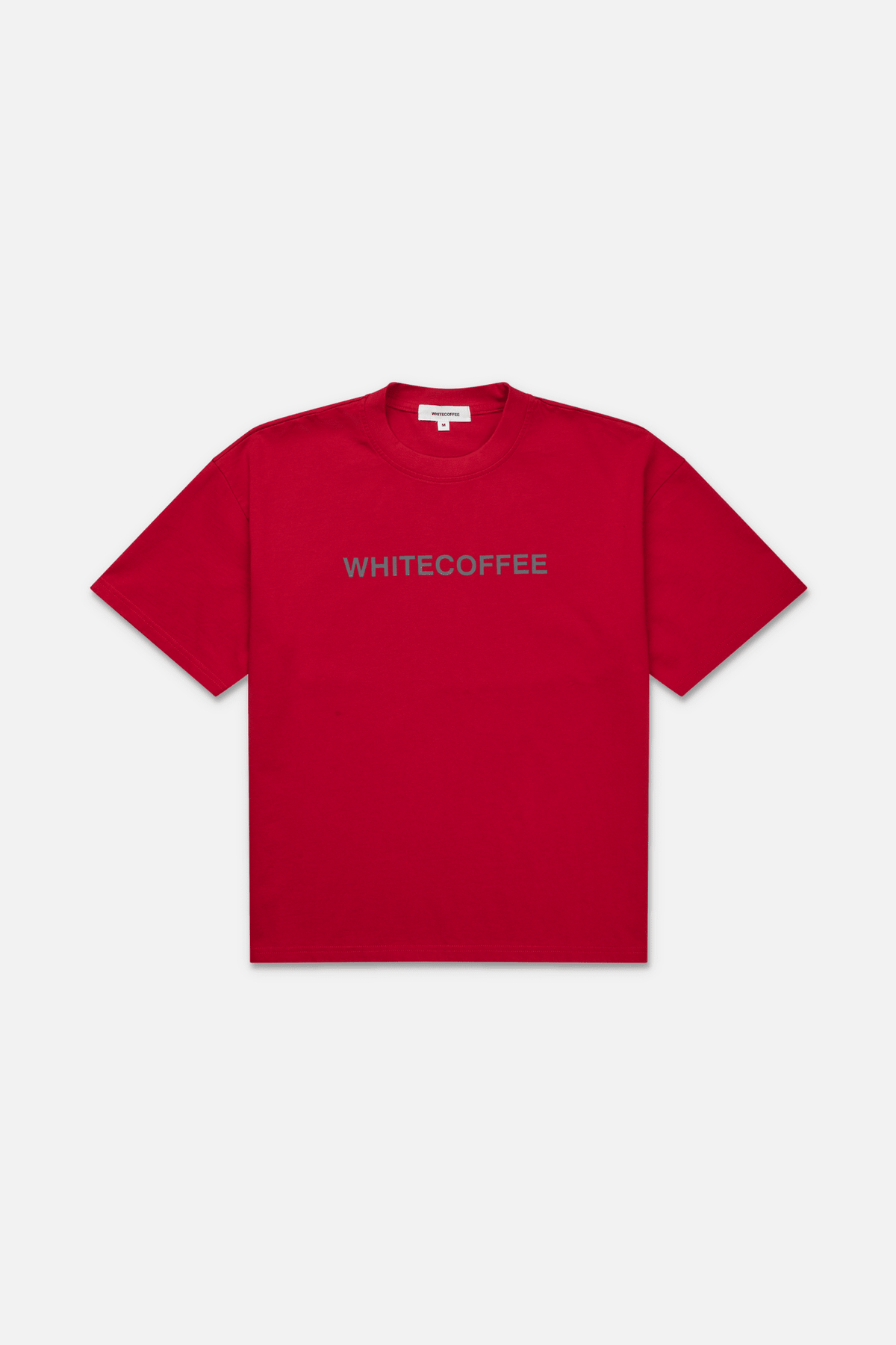 Logo t-shirt (Dusty bordeaux) - WHITE COFFEE