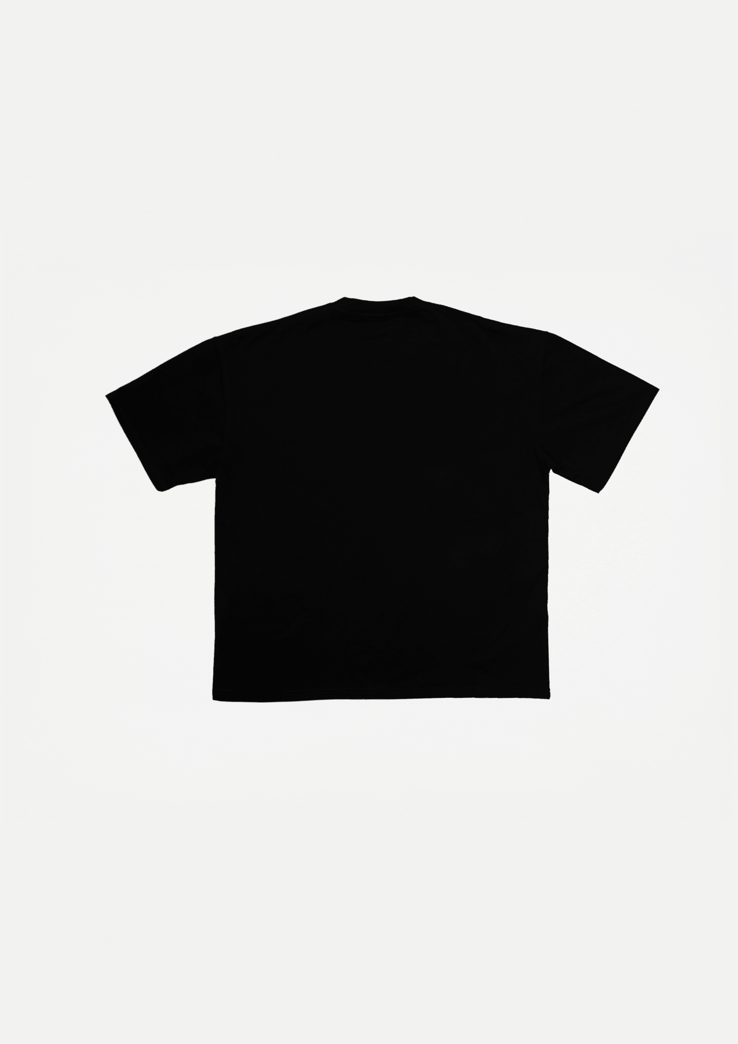 Logo t-shirt (Washed black) - White Coffee