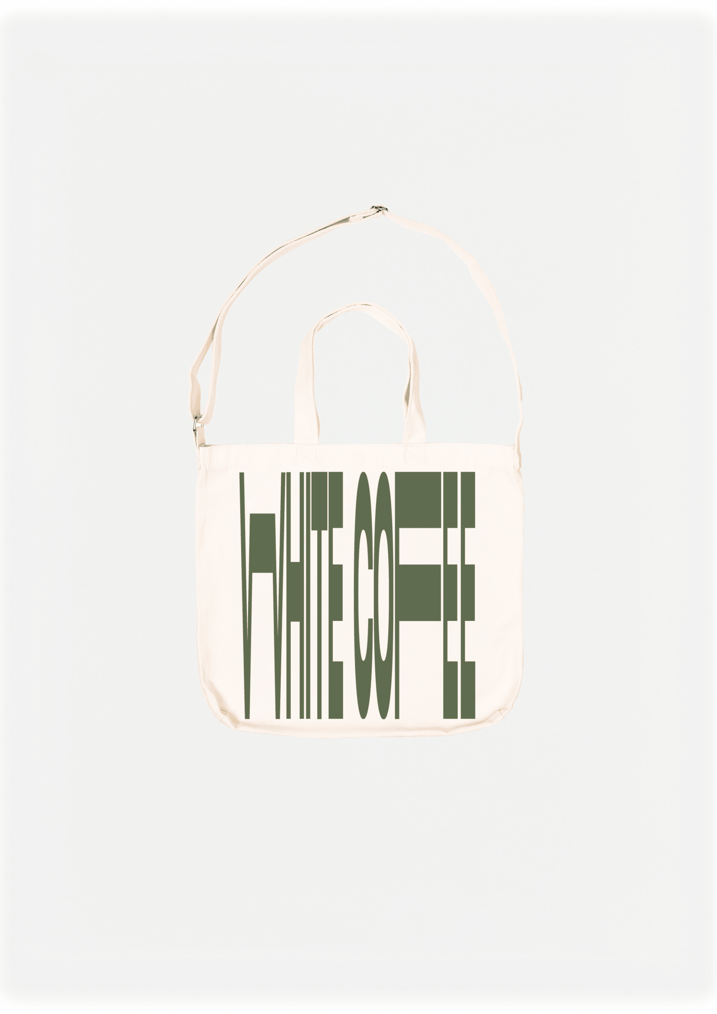 Totebag (Beige/Army) - WHITE COFFEE