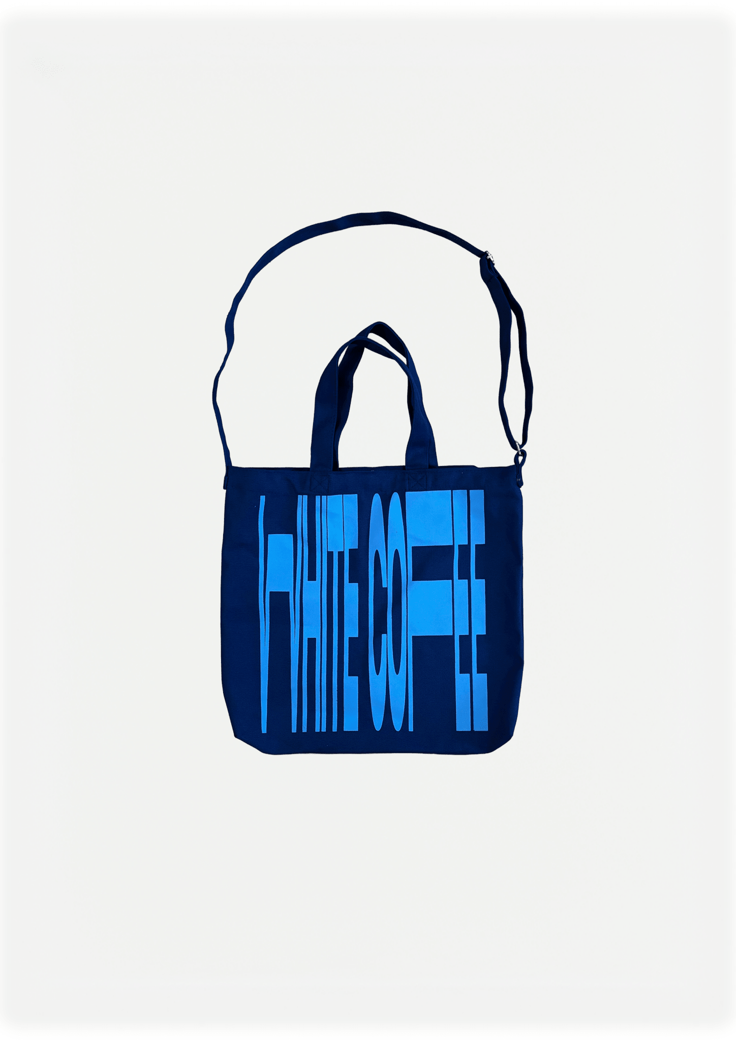 Totebag (Blue/Blue) - White Coffee