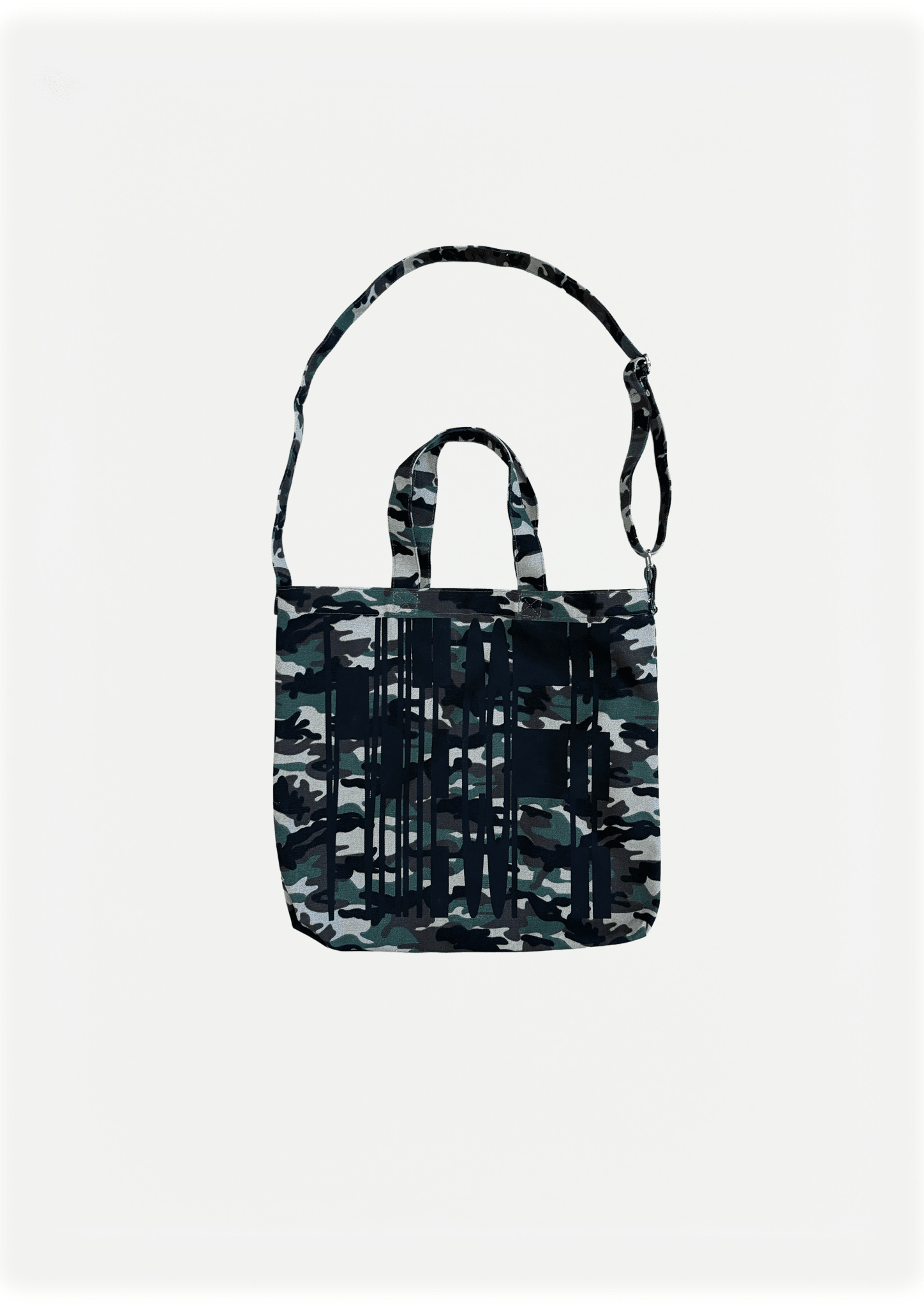 Totebag (Camo) - White Coffee