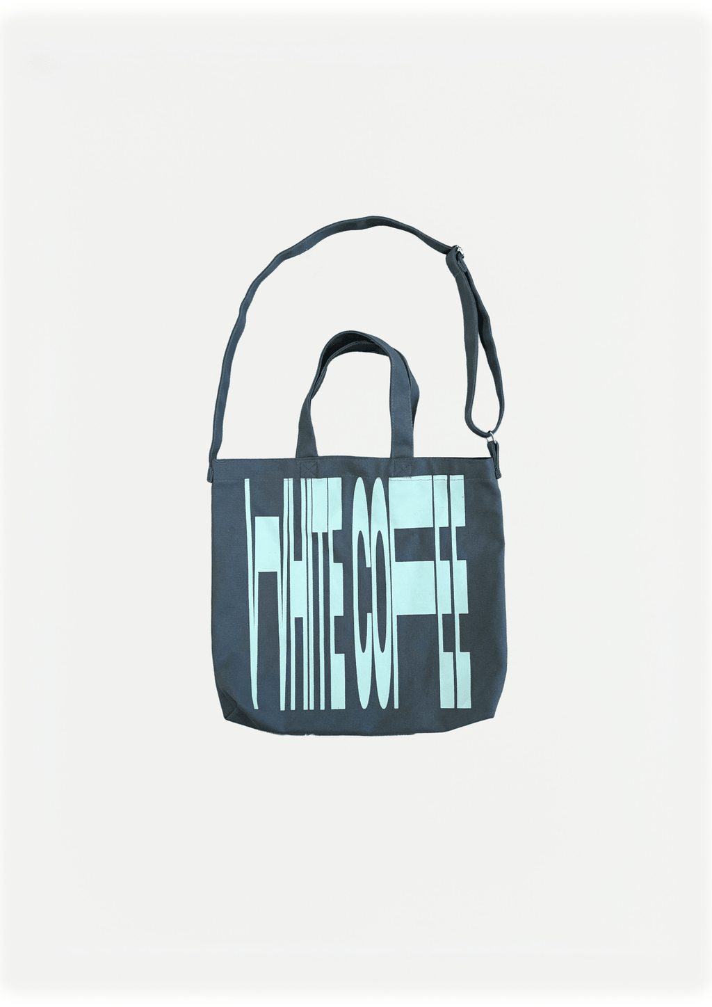 Totebag (Grey/Mint) - White Coffee
