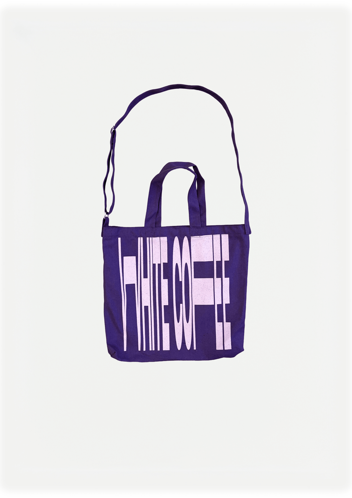Totebag (Purple/Violet) - White Coffee