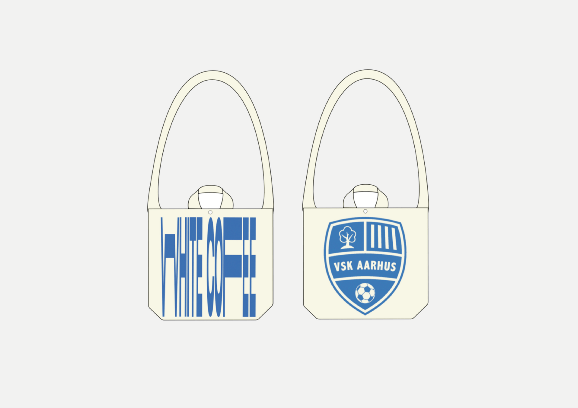 VSK Totebag (Beige) - White Coffee