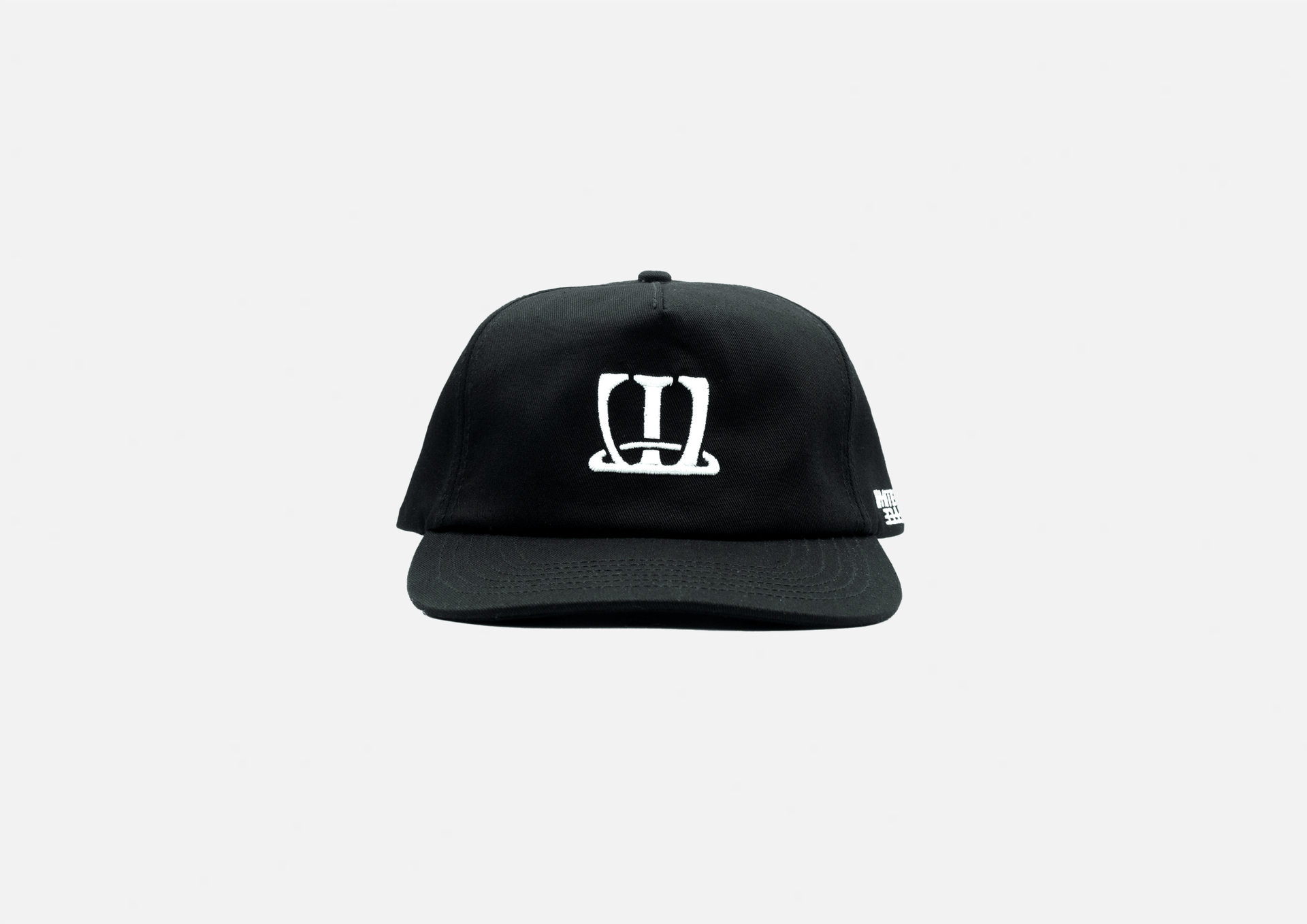 W logo cap (Black) – White Coffee
