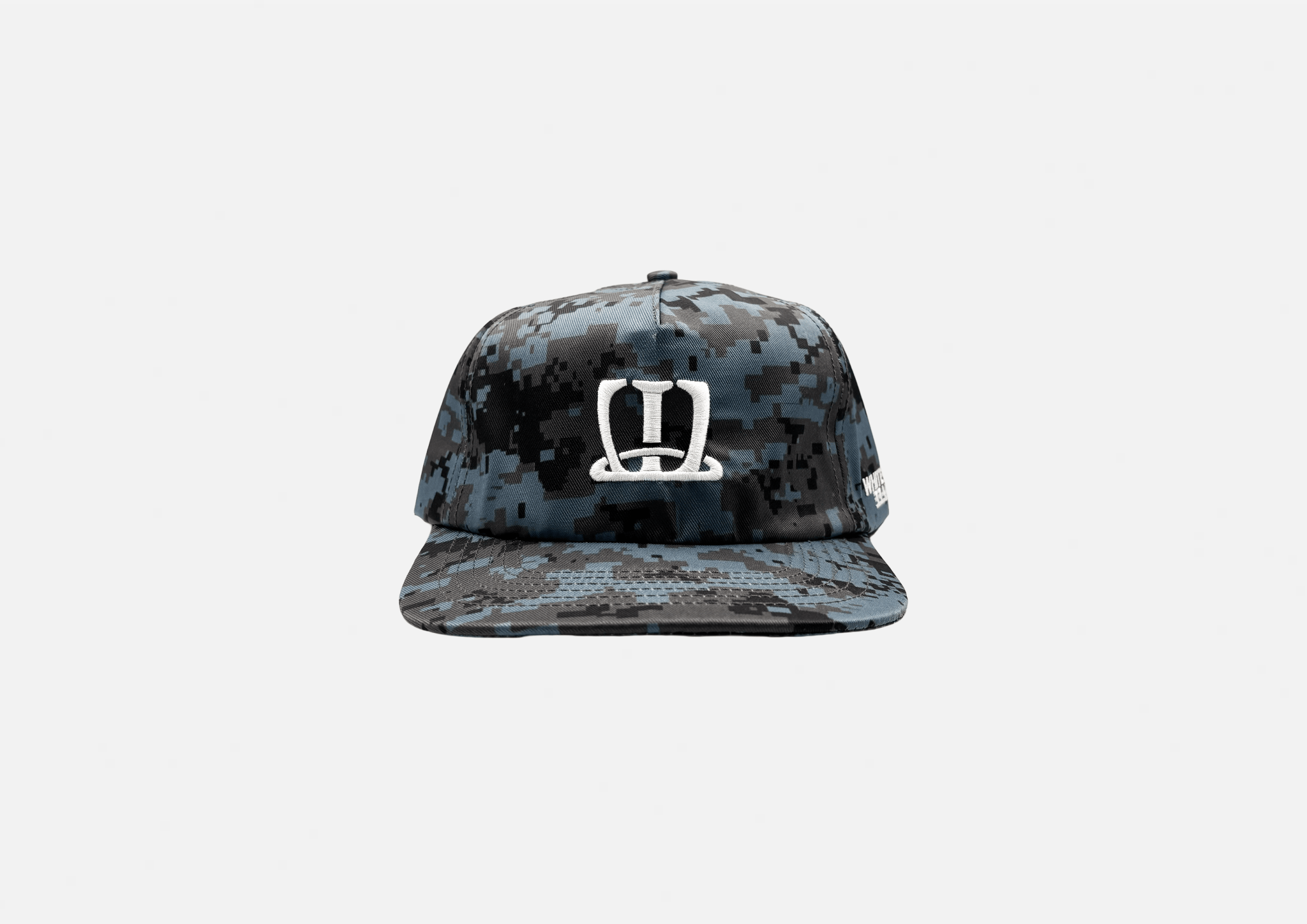 W logo cap (Dark Digital Camo) - White Coffee