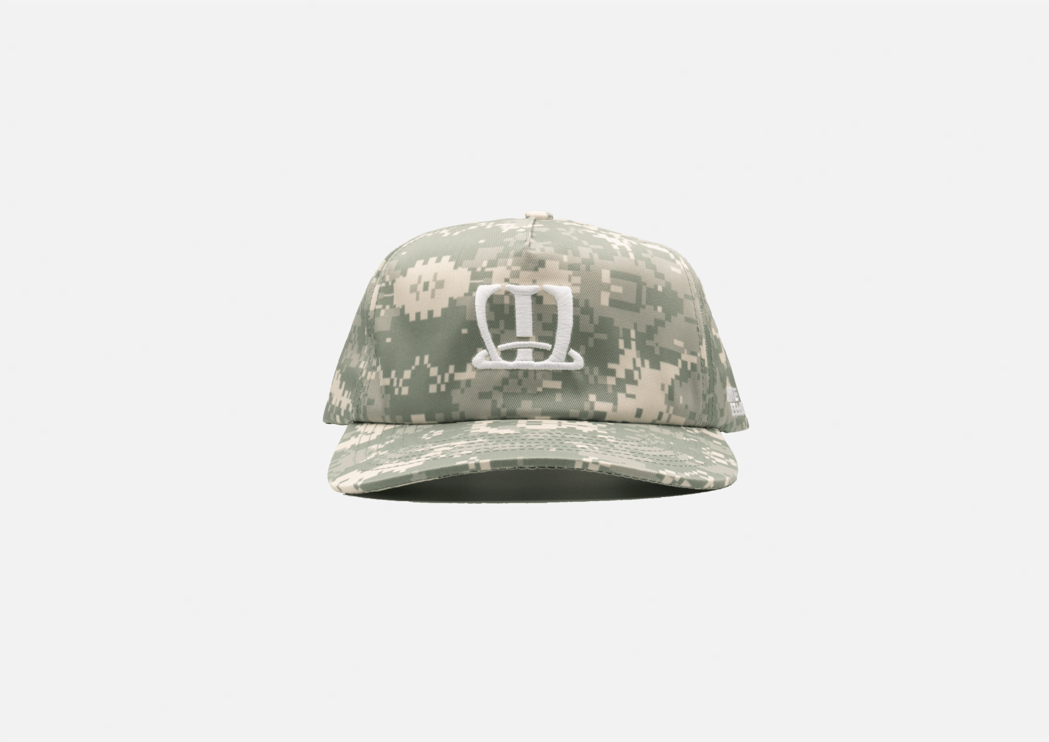 W logo cap (Digital Camo) - White Coffee