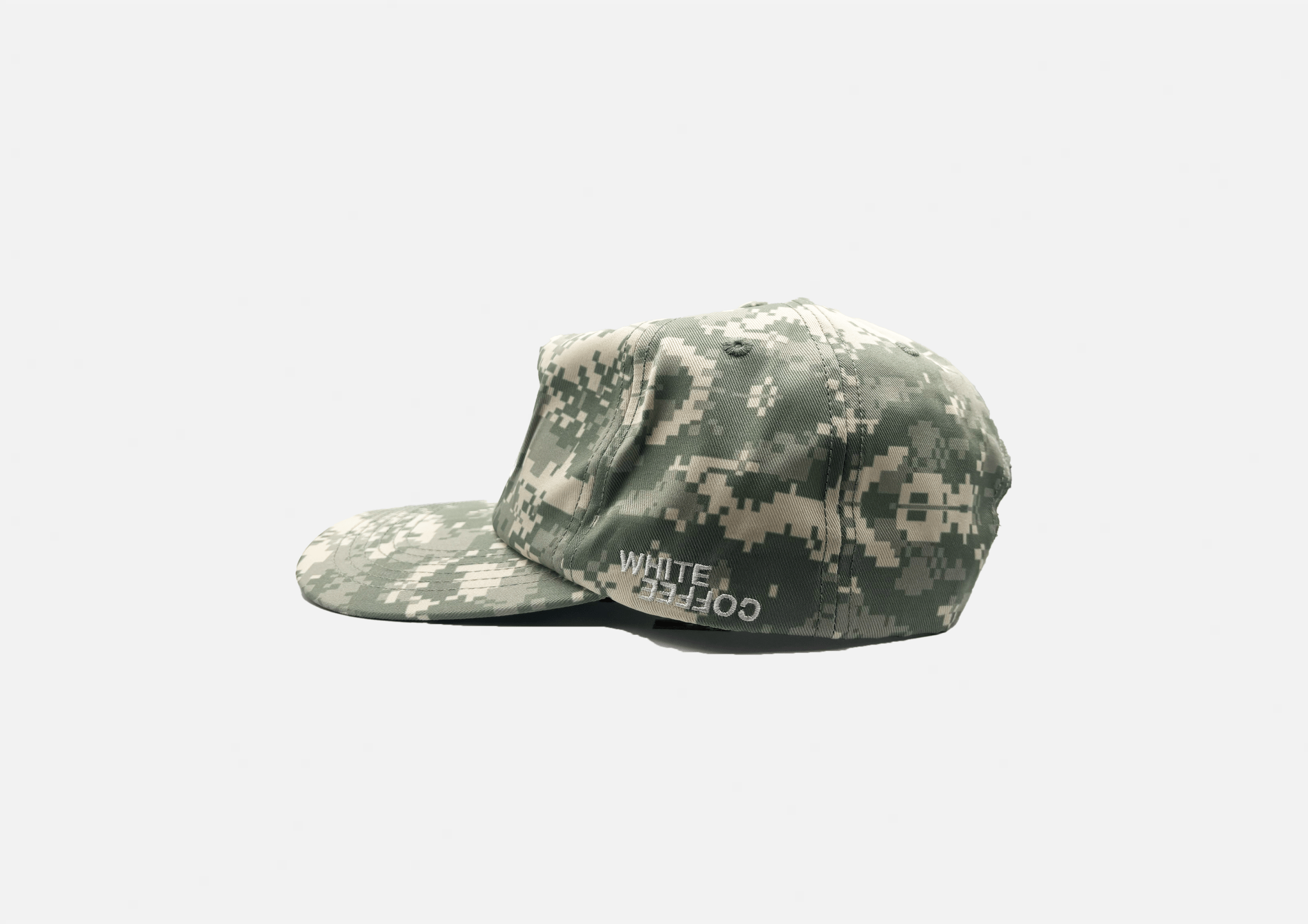 W logo cap (Digital Camo) - White Coffee