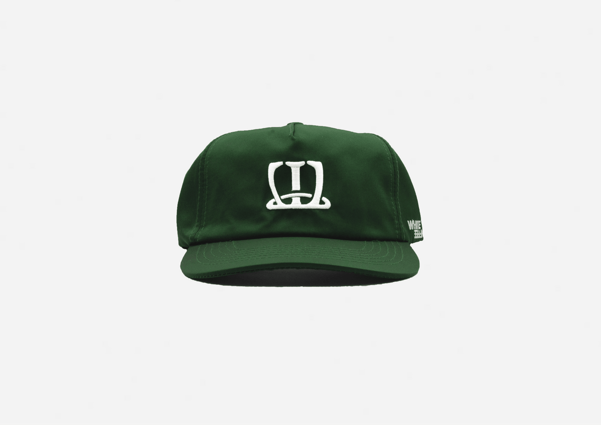W logo cap (Green) - WHITE COFFEE