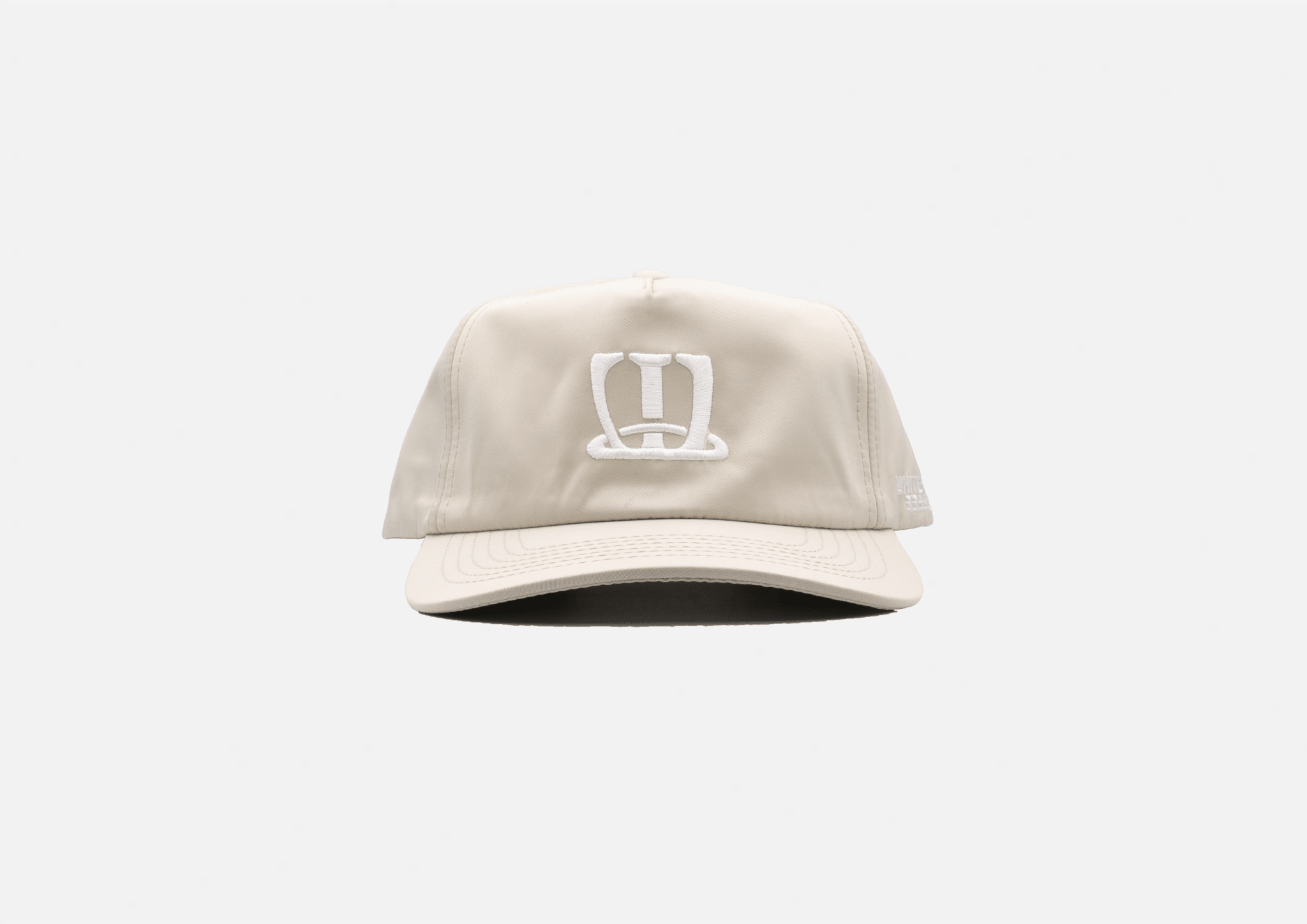 W logo cap (Off - White) - White Coffee