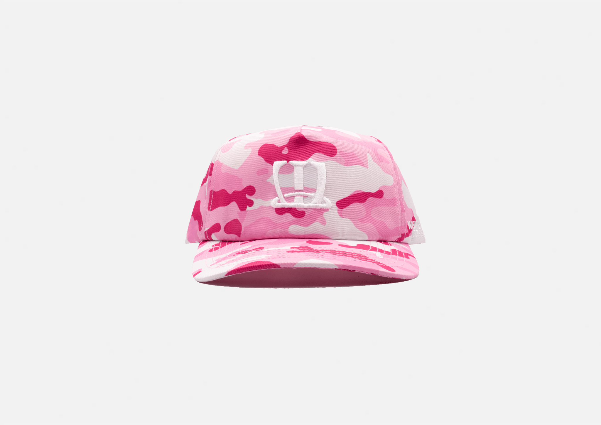 W logo cap (Pink Woodland Camo) - White Coffee