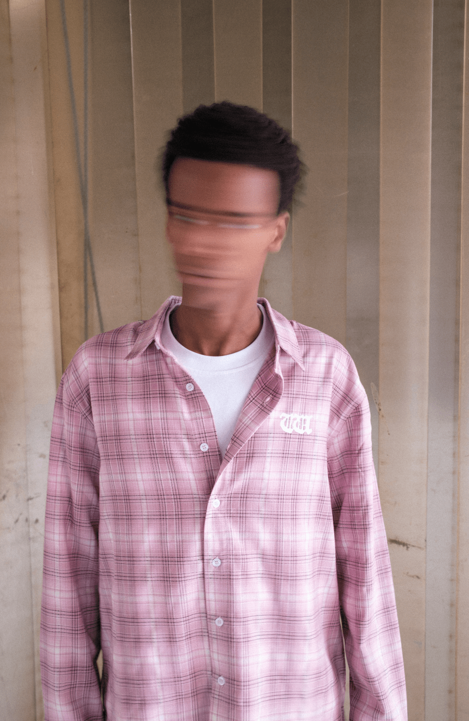WC Flannel Shirt (Light pink) - WHITE COFFEE