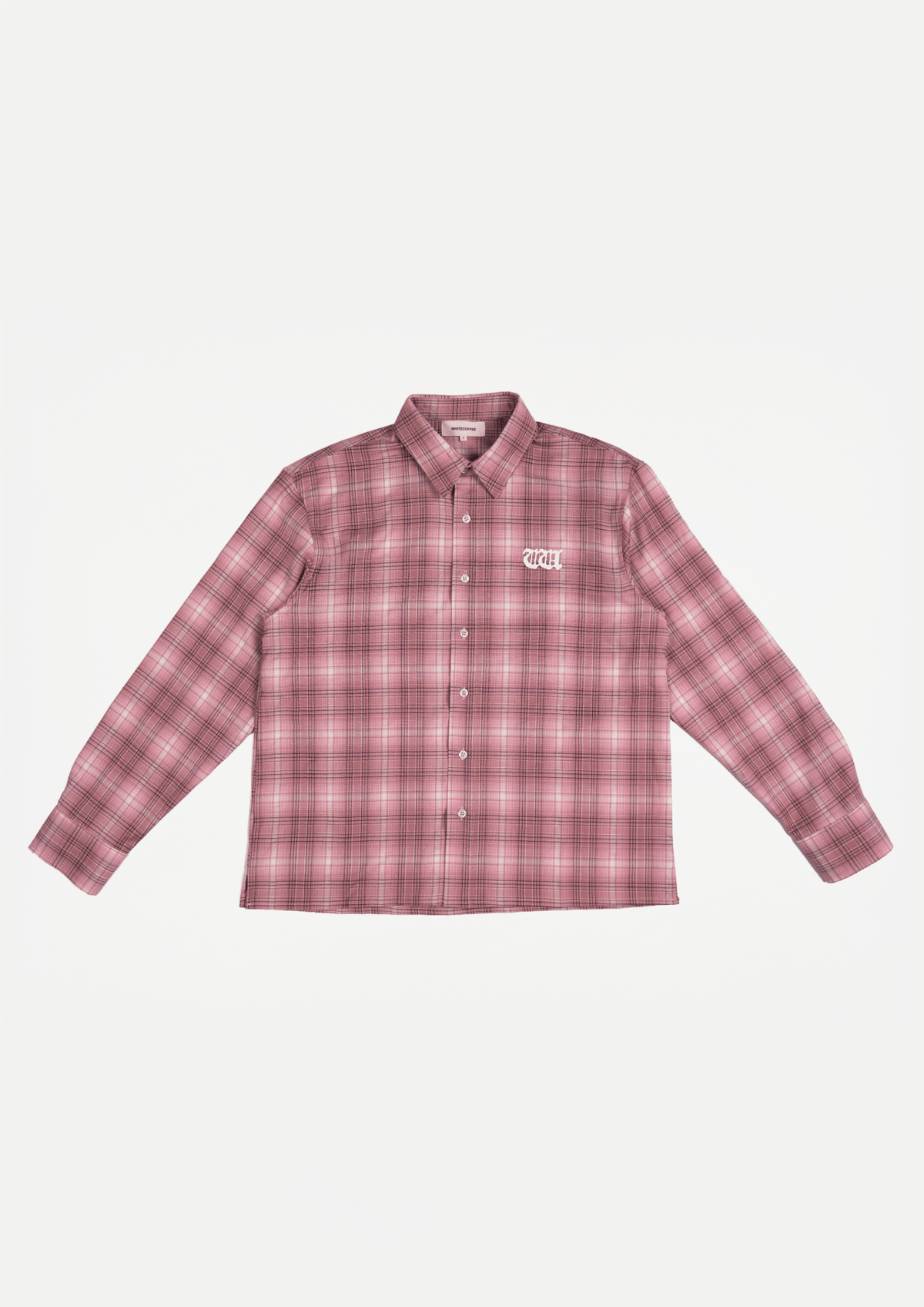 WC Flannel Shirt (Light pink) - WHITE COFFEE