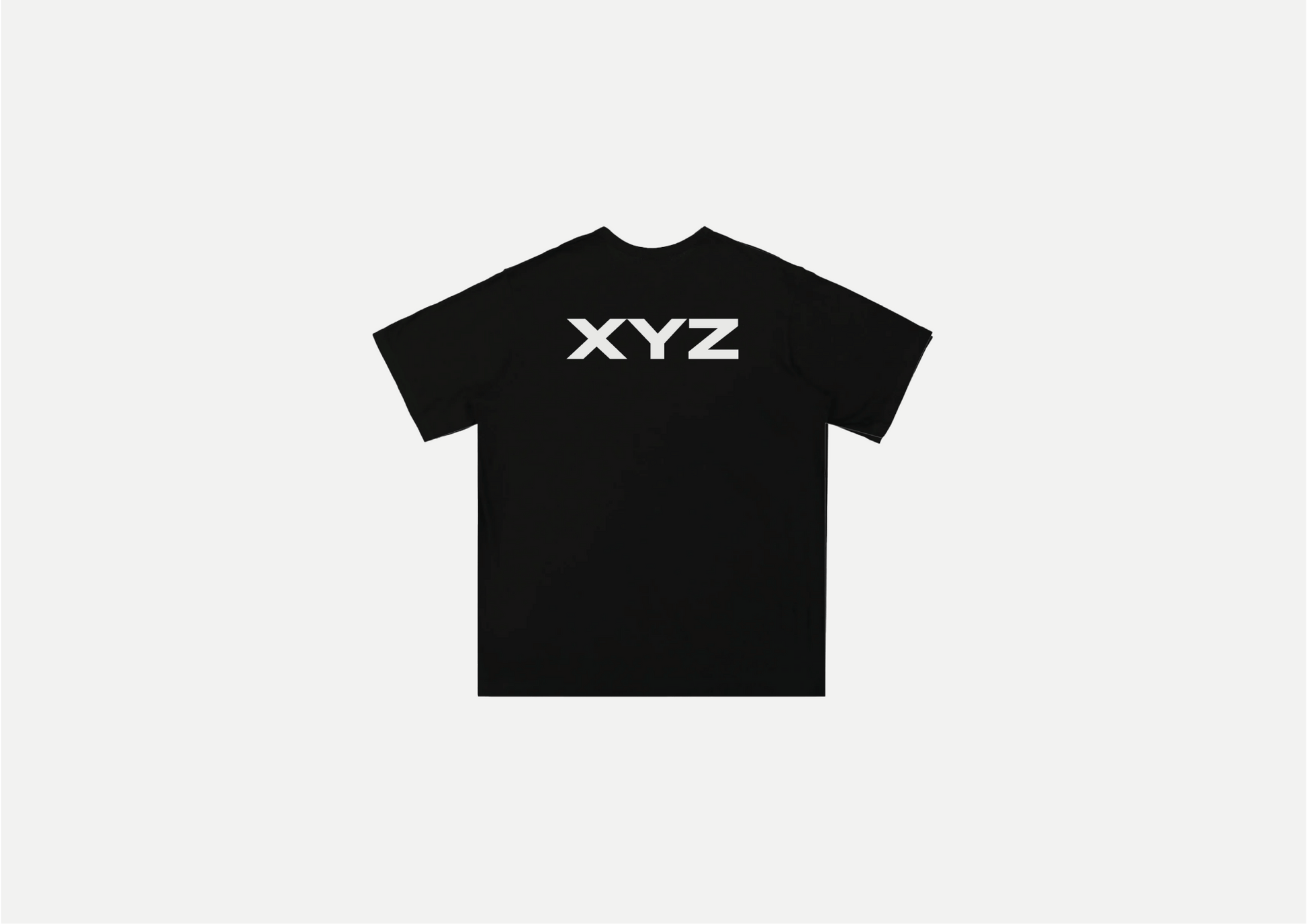 XYZ T-Shirt (Black) – White Coffee XYZ T-Shirt (Black) – White Coffee