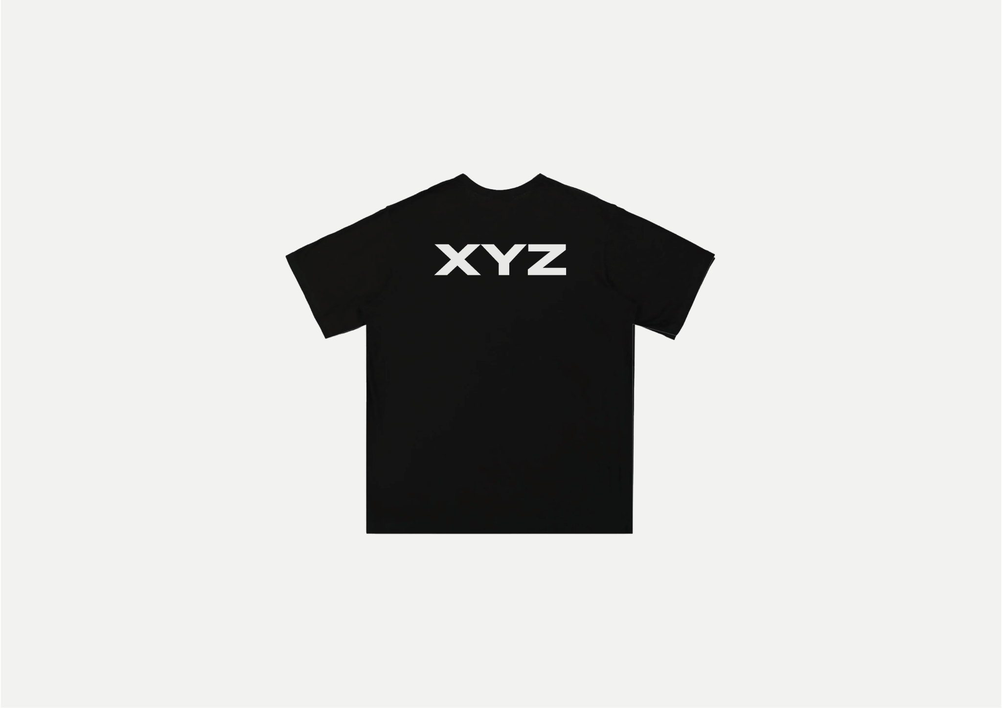 XYZ T-Shirt (Black) - White Coffee