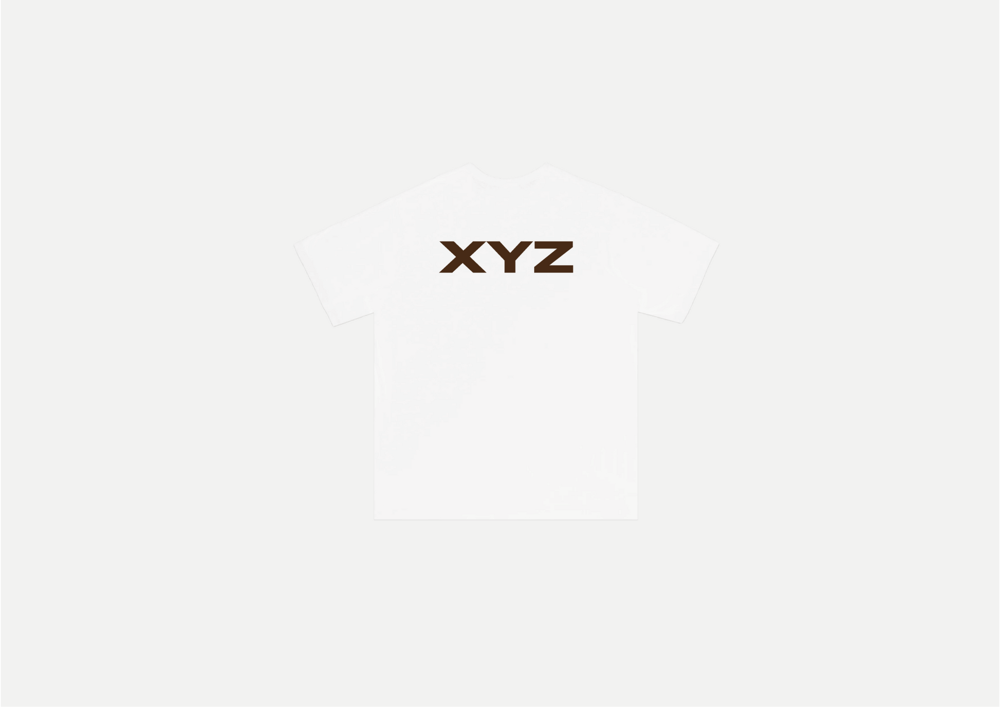 XYZ T-Shirt (White) - White Coffee