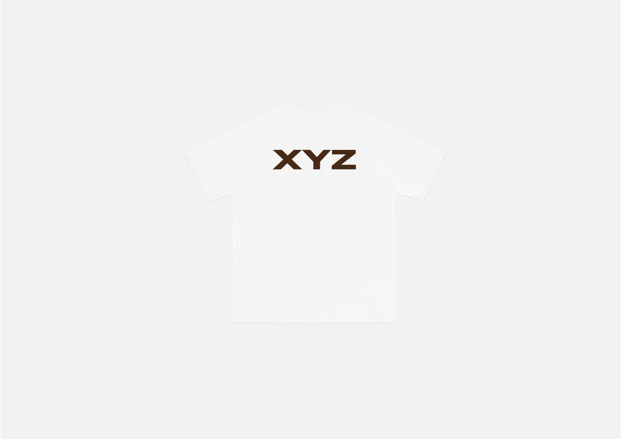 XYZ T-Shirt (White) - White Coffee